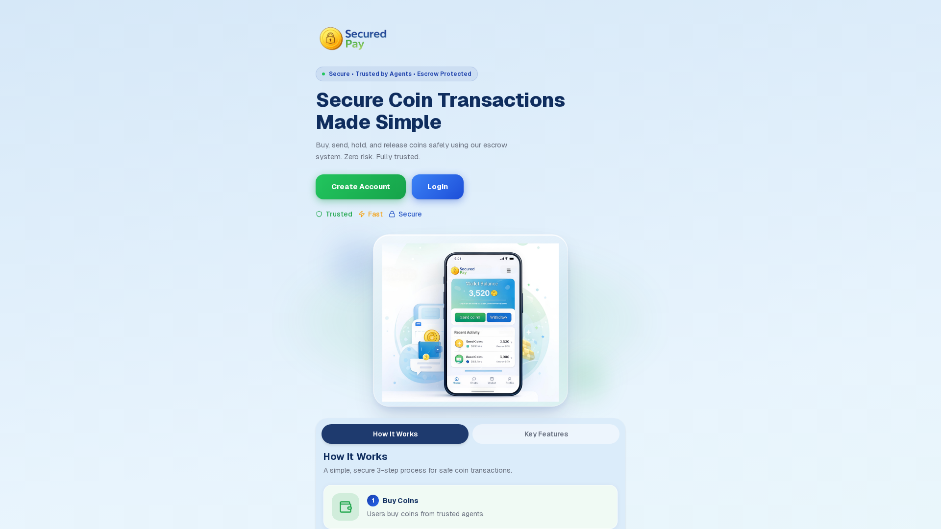Screenshot of securedpay.in