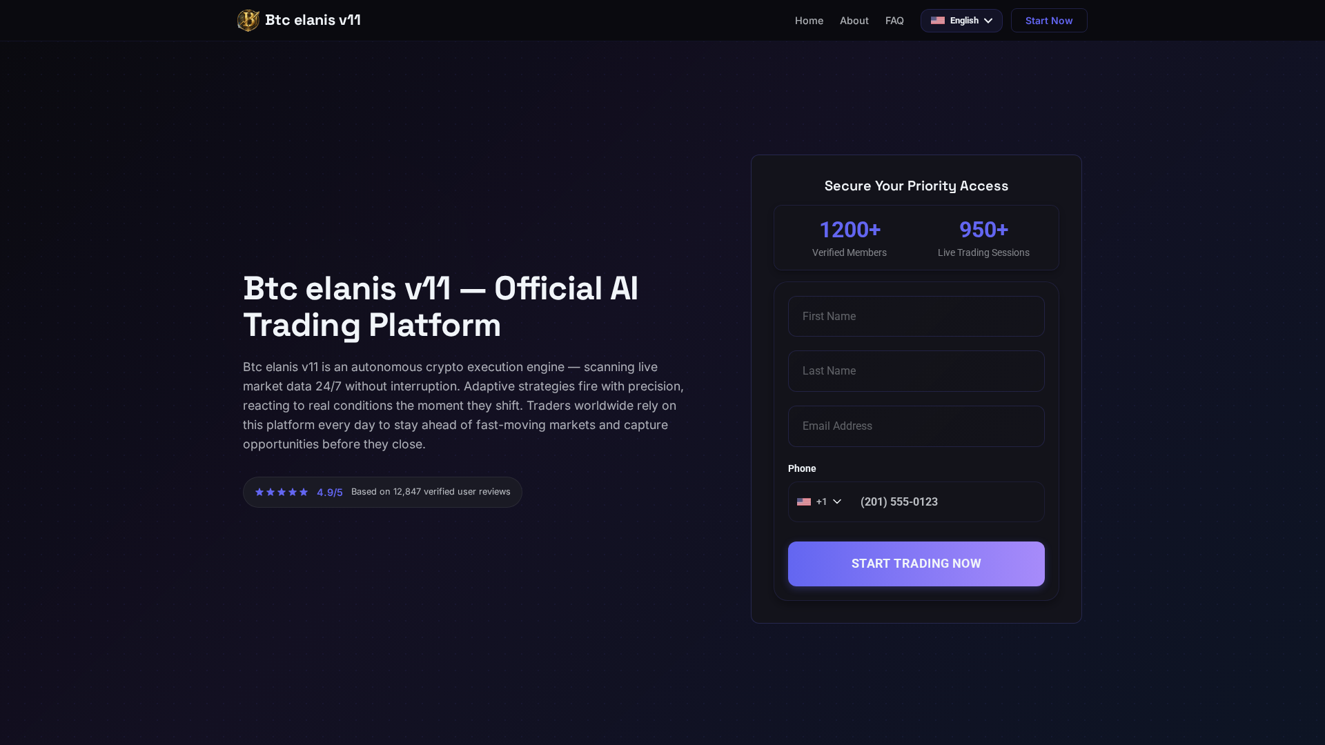 Screenshot of btc-elanis-v11.net