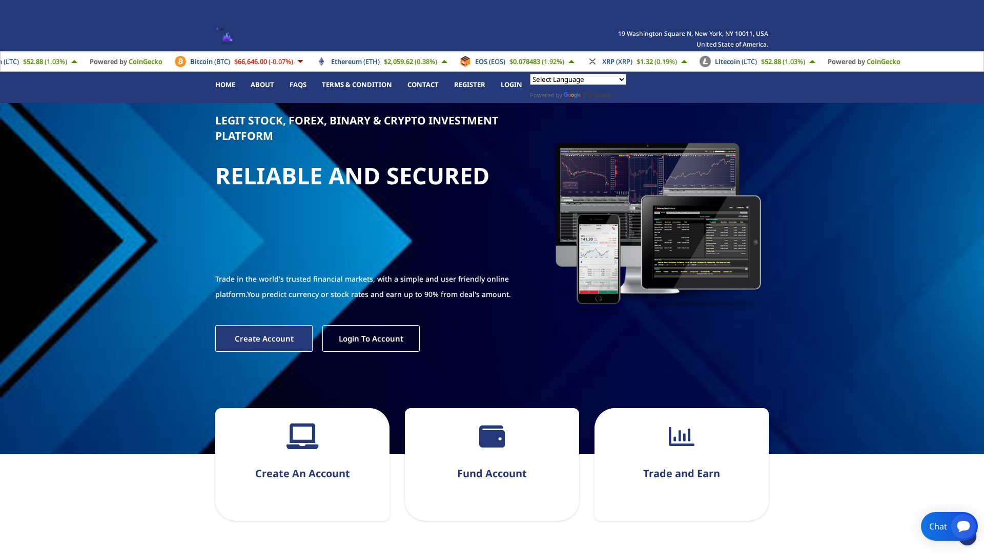 Screenshot of web3autotrading.live