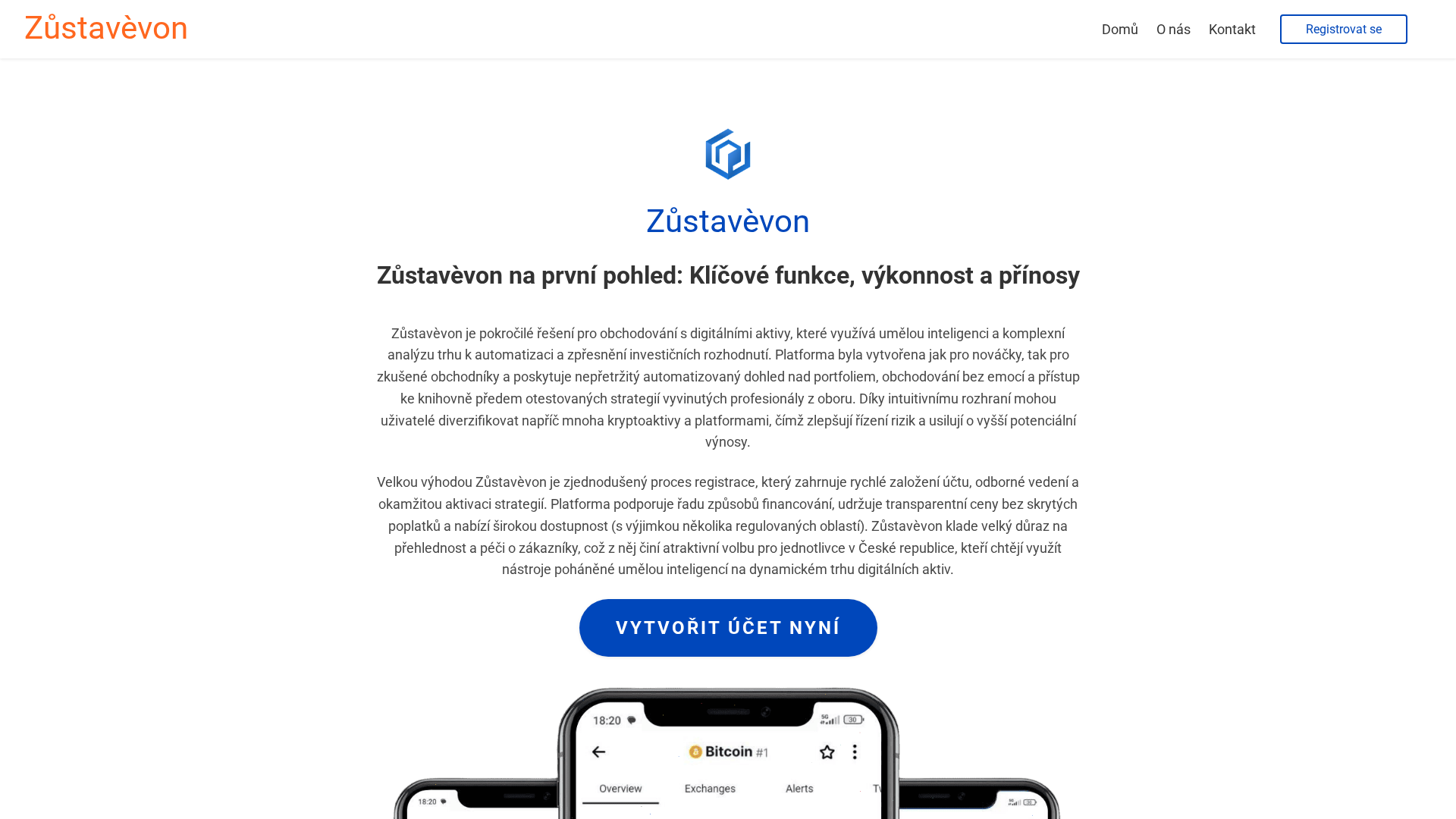 Screenshot of zustavevon-ai.com