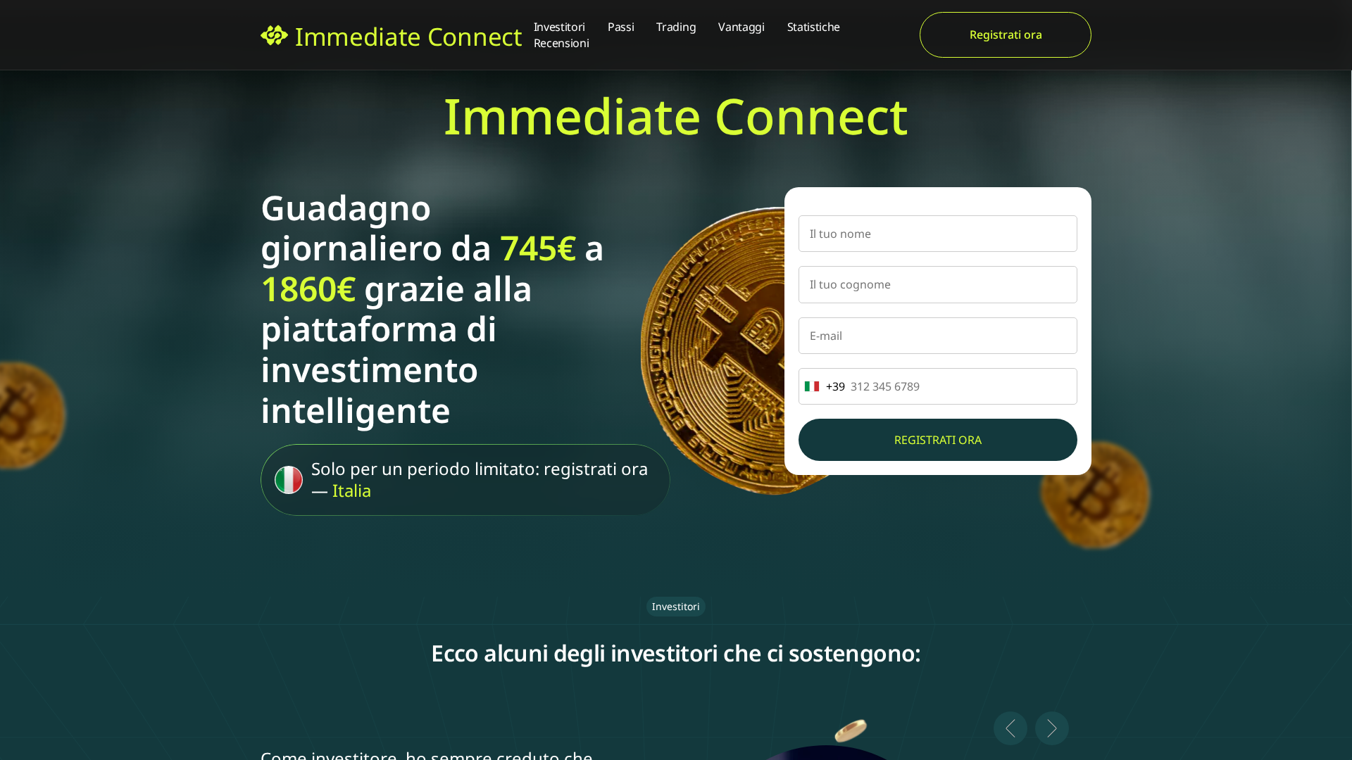 Screenshot of immediateconnect-official.com