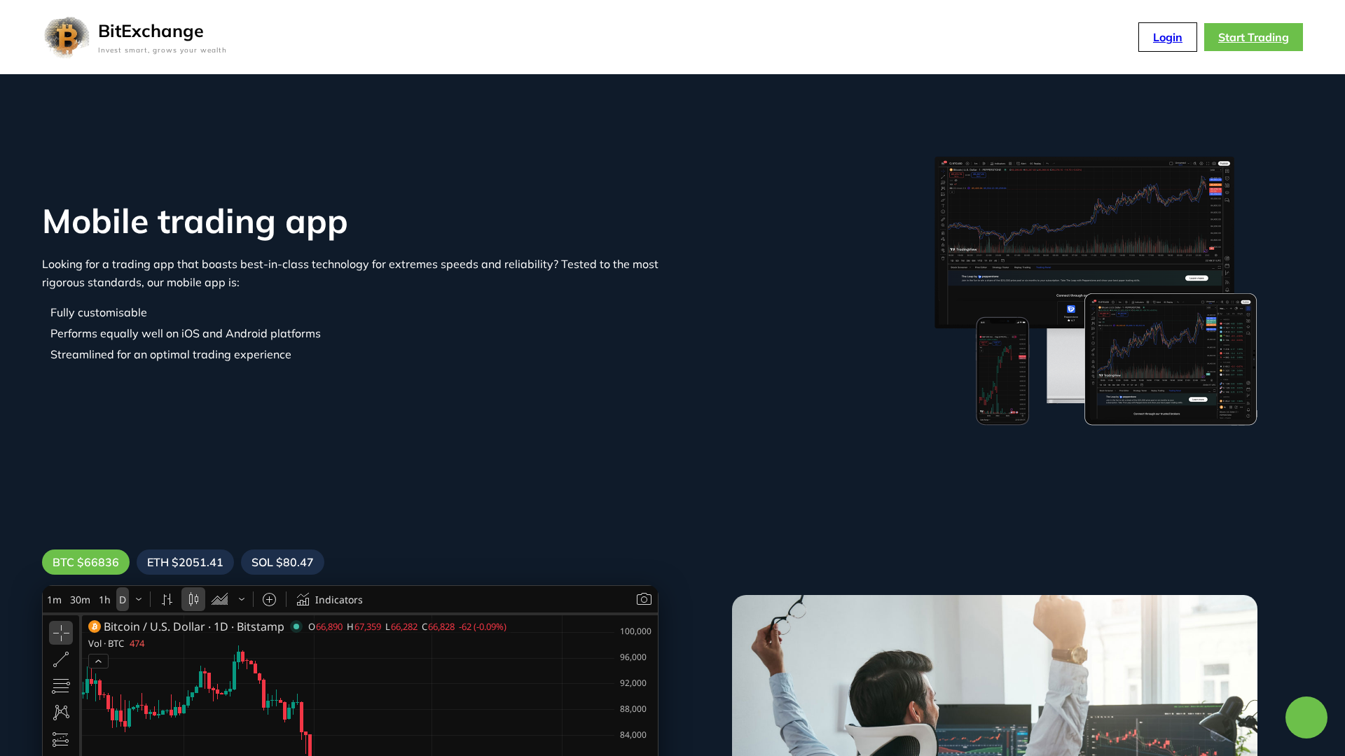 Screenshot of bitexhange.store