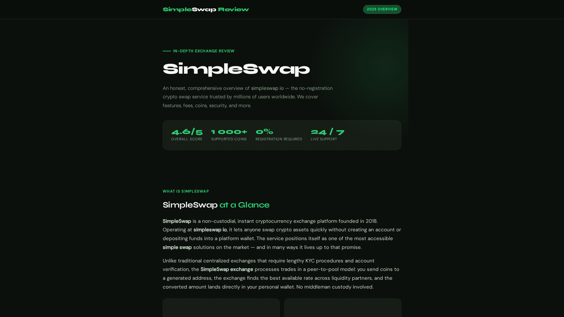 Screenshot of sim-pleswap.org