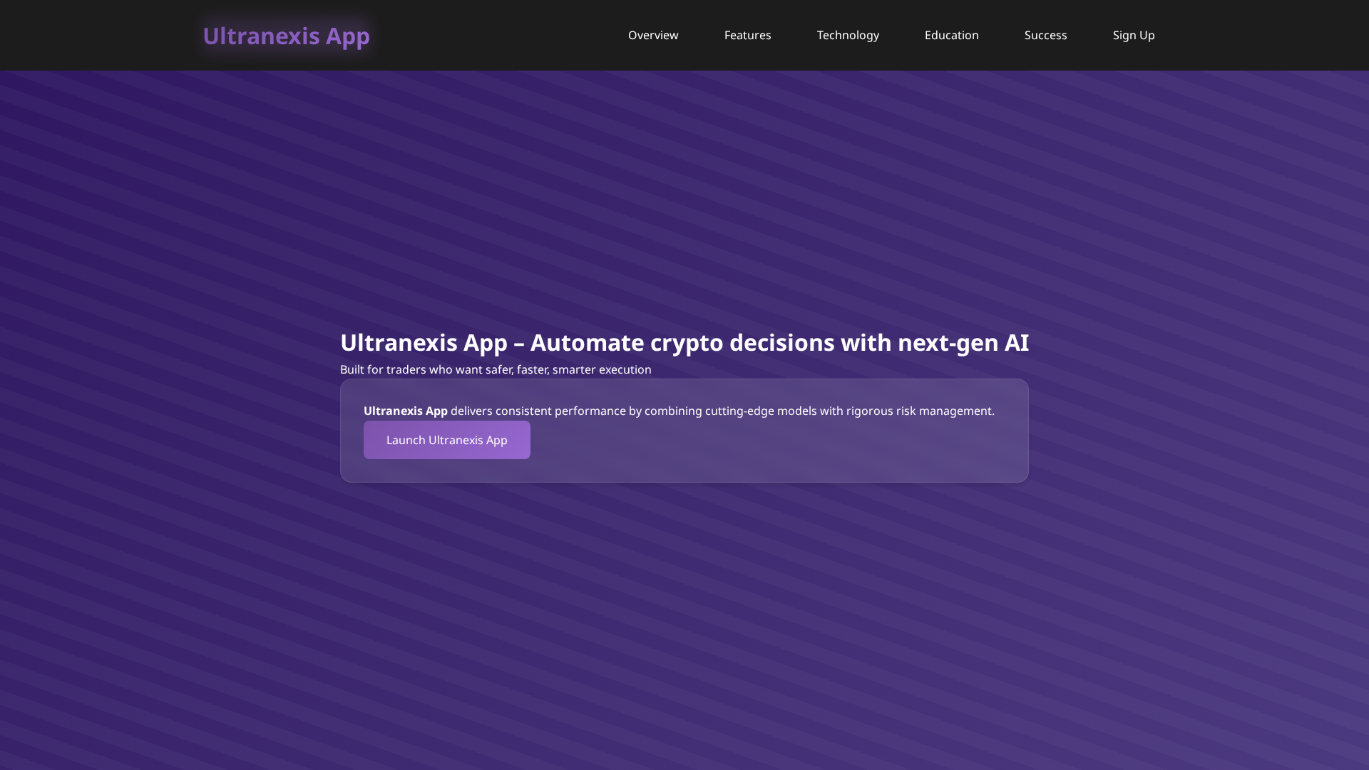 Screenshot of ultranexisapp.buzz