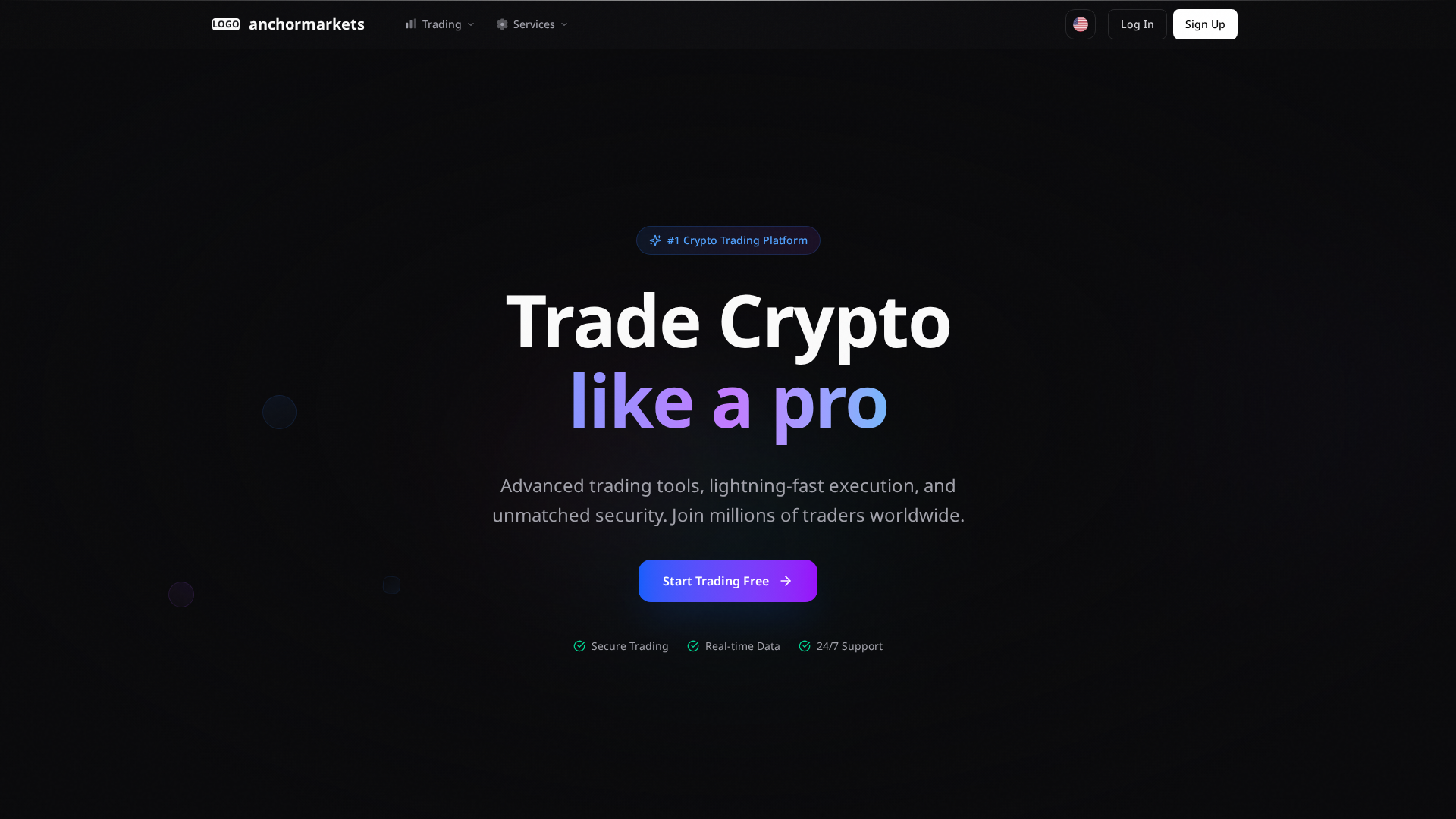 Screenshot of anchormarkets.org