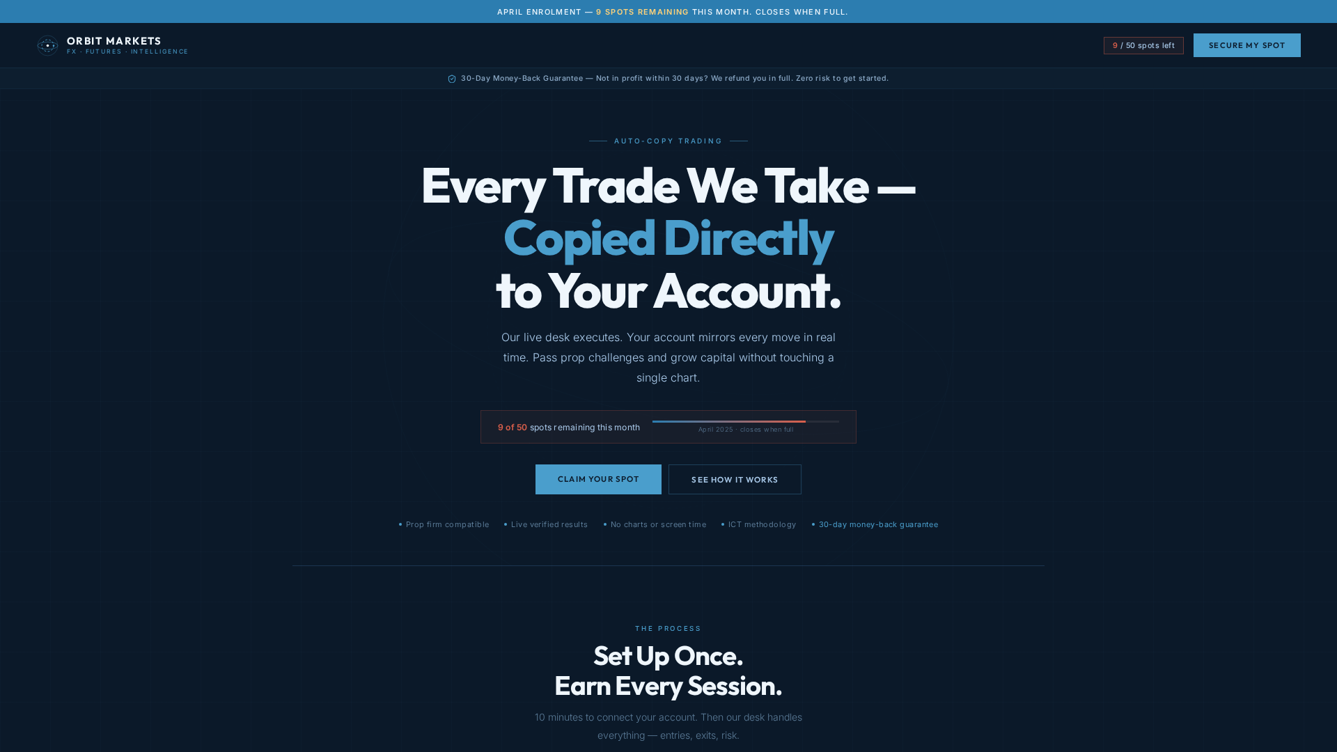Screenshot of orbitmarketstrading.com