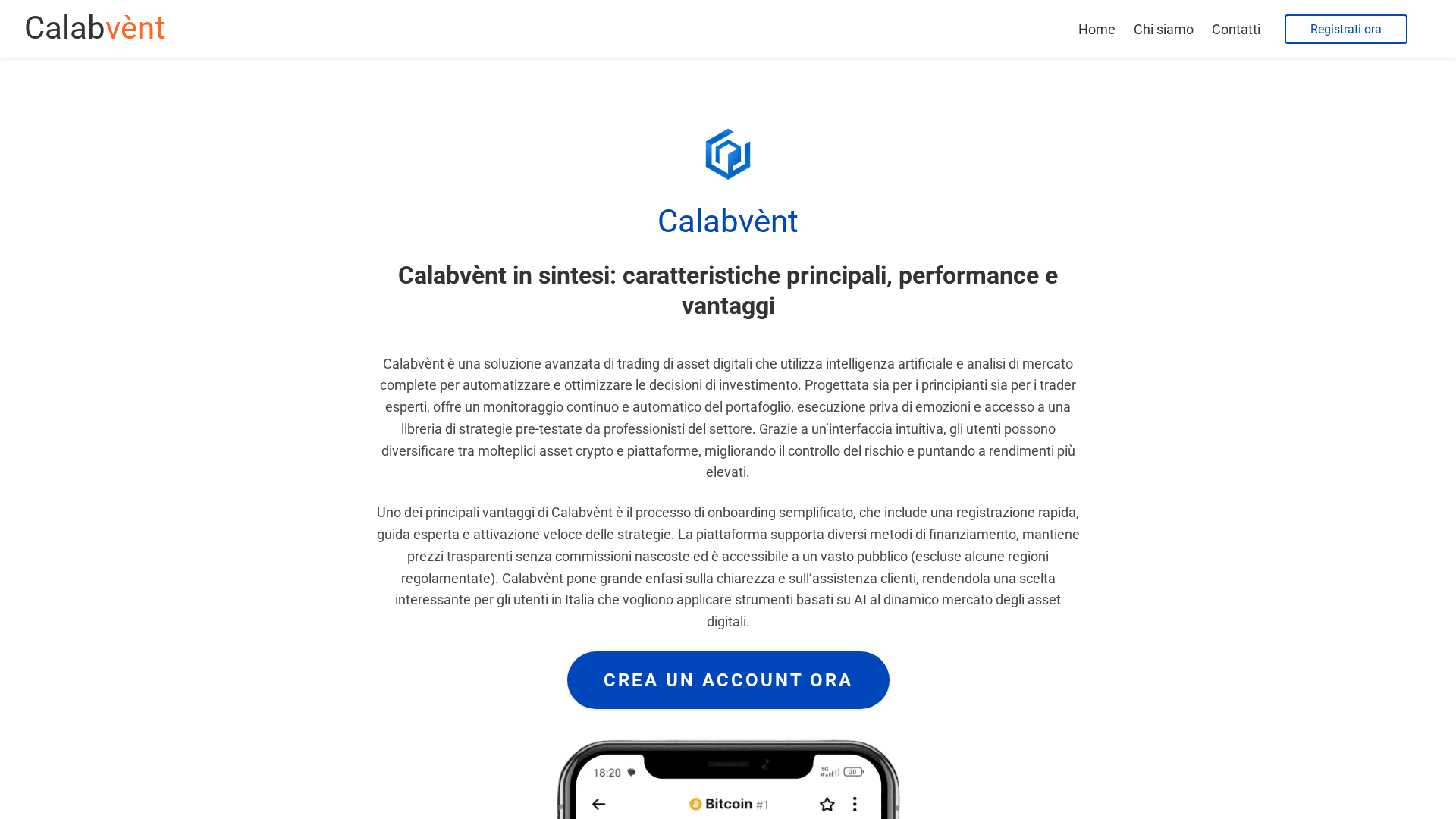 Screenshot of calabvent-ai.com