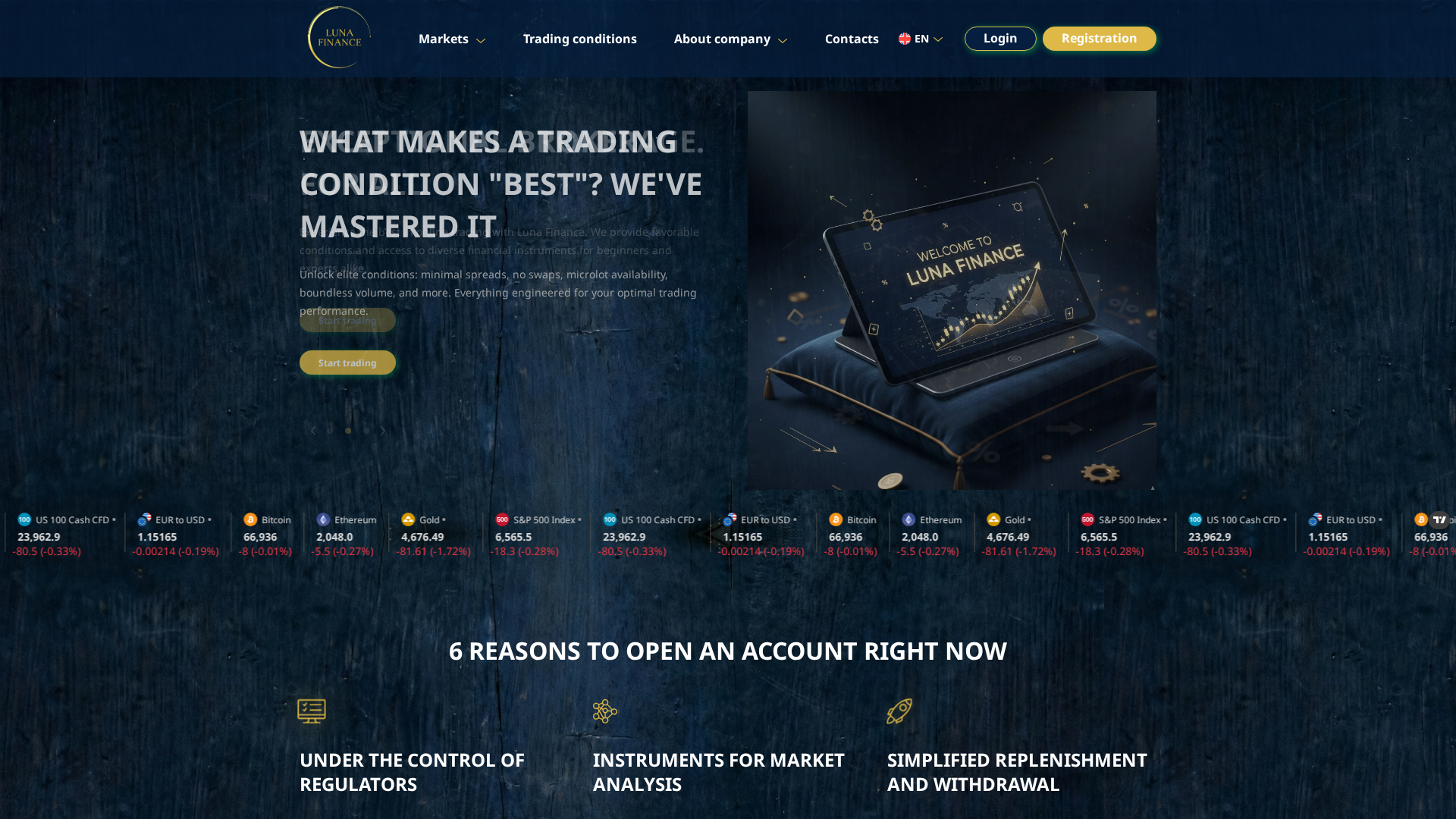 Screenshot of luna-finance.net
