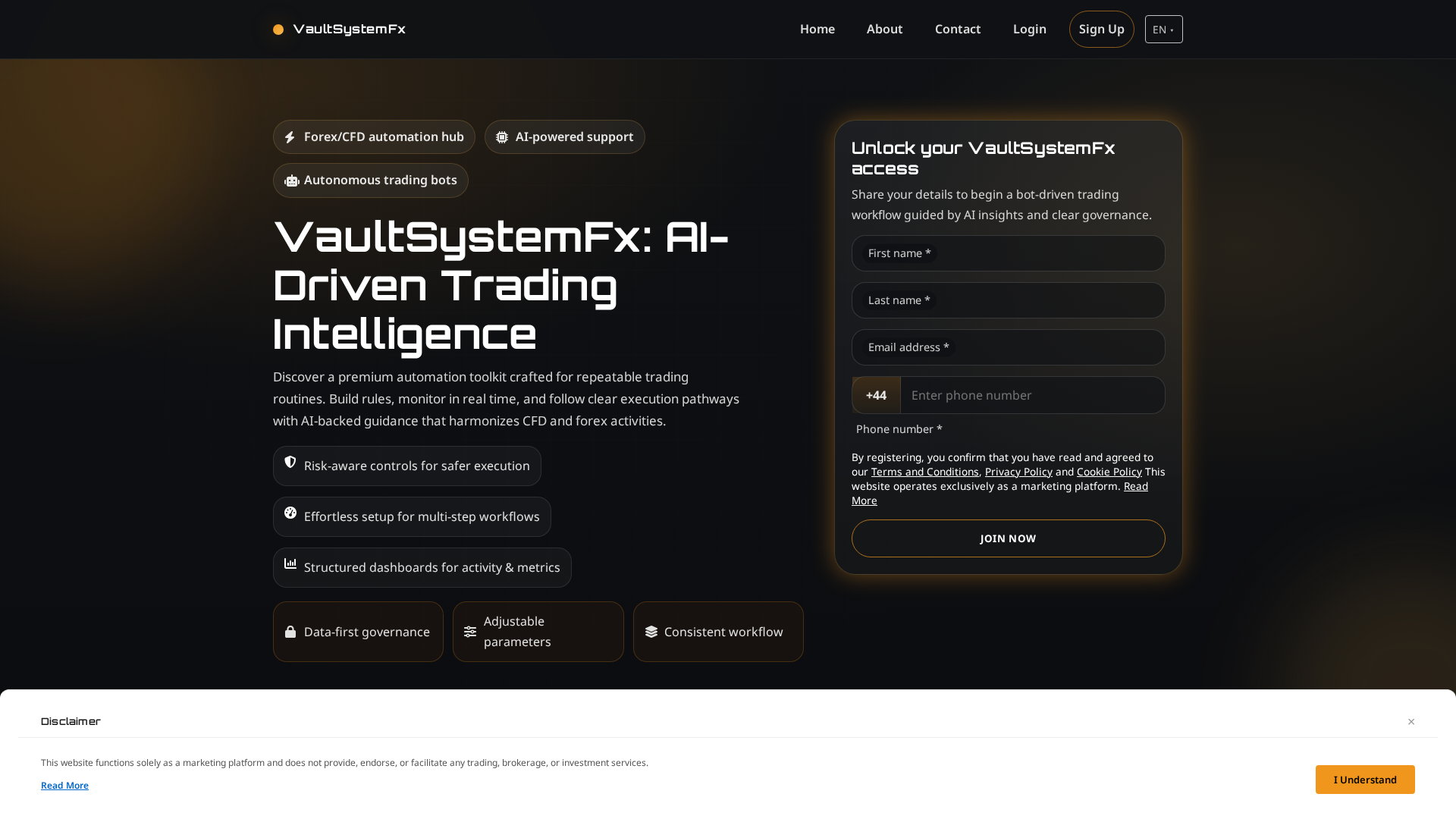 Screenshot of vaultsystemfxsoftware.click