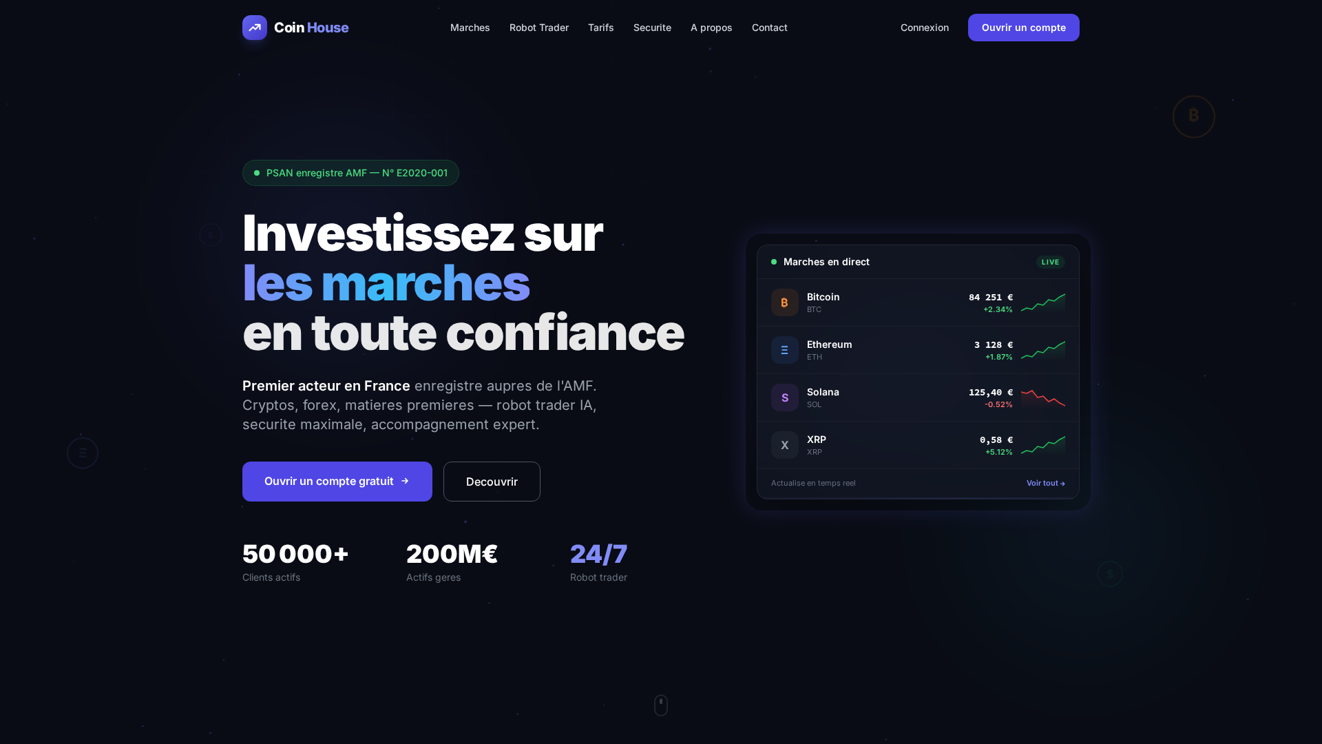 Screenshot of coin-house.org