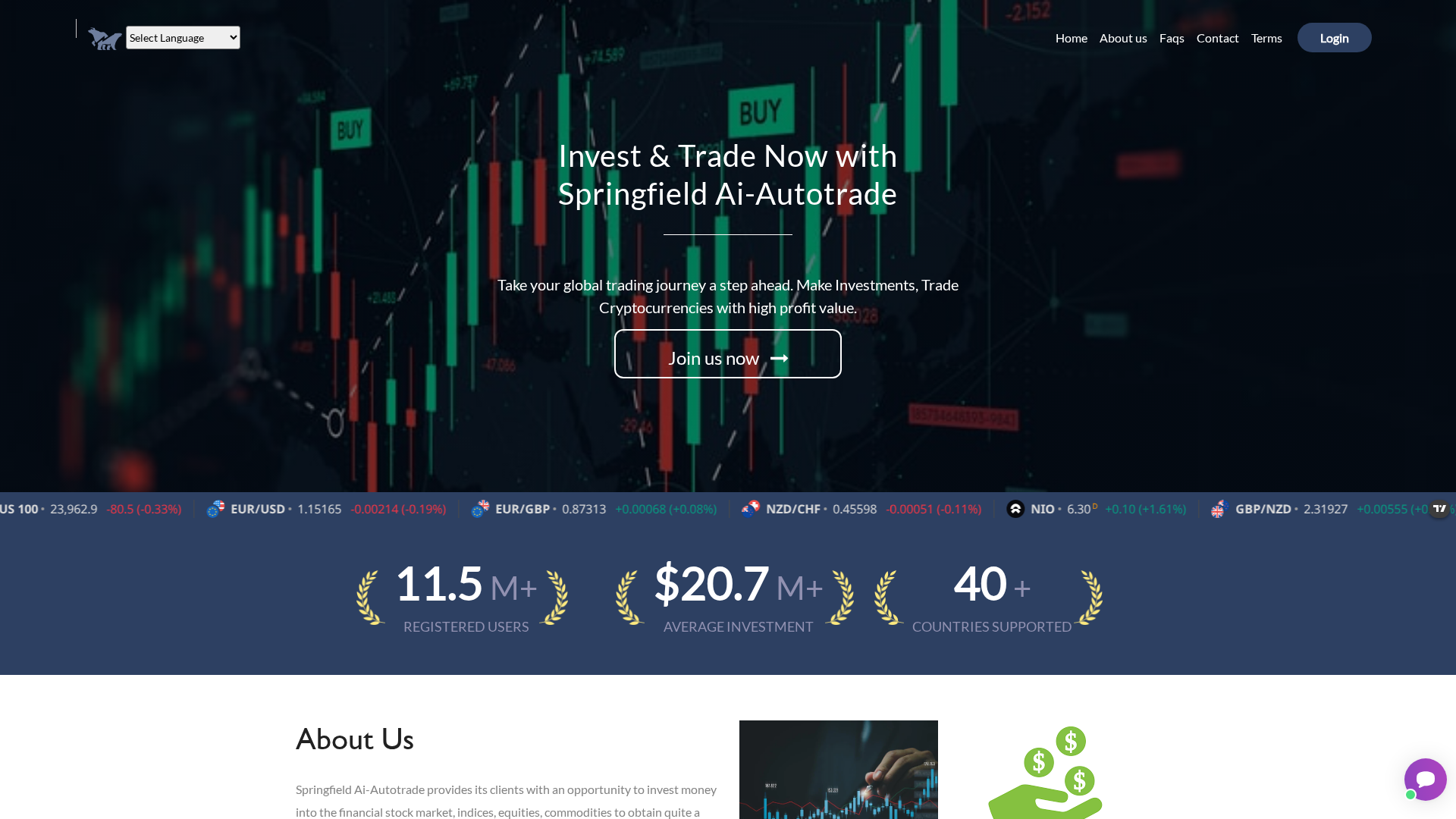 Screenshot of springfieldaiautotrade.com