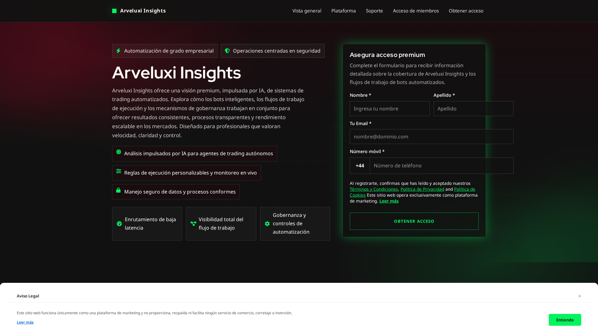 Screenshot of arveluxiresena.pro