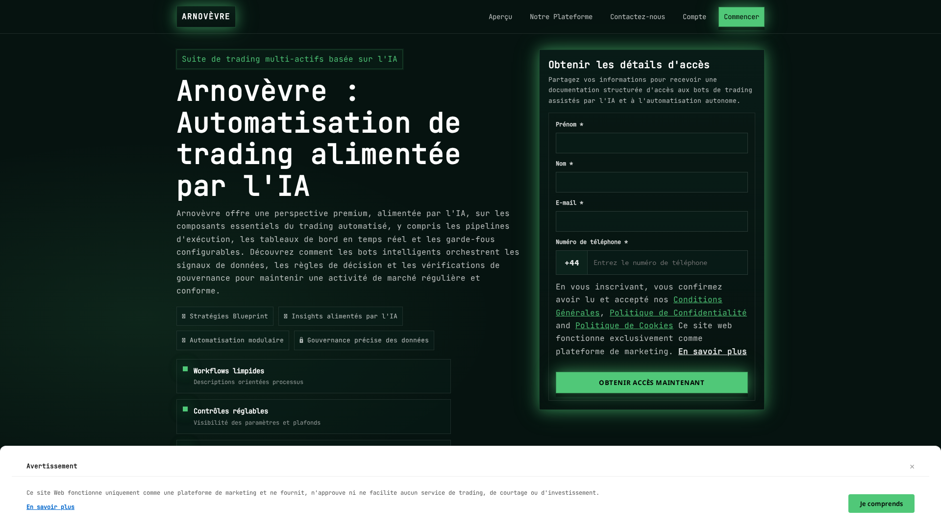Screenshot of arnovevre.pro