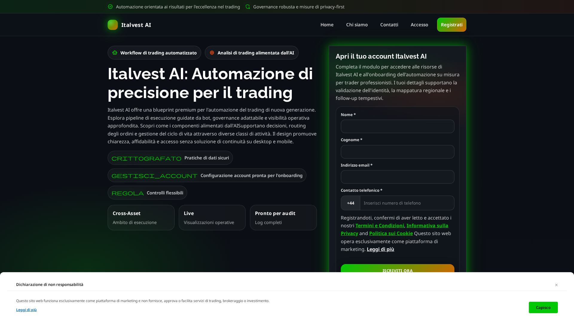 Screenshot of italvestai.digital