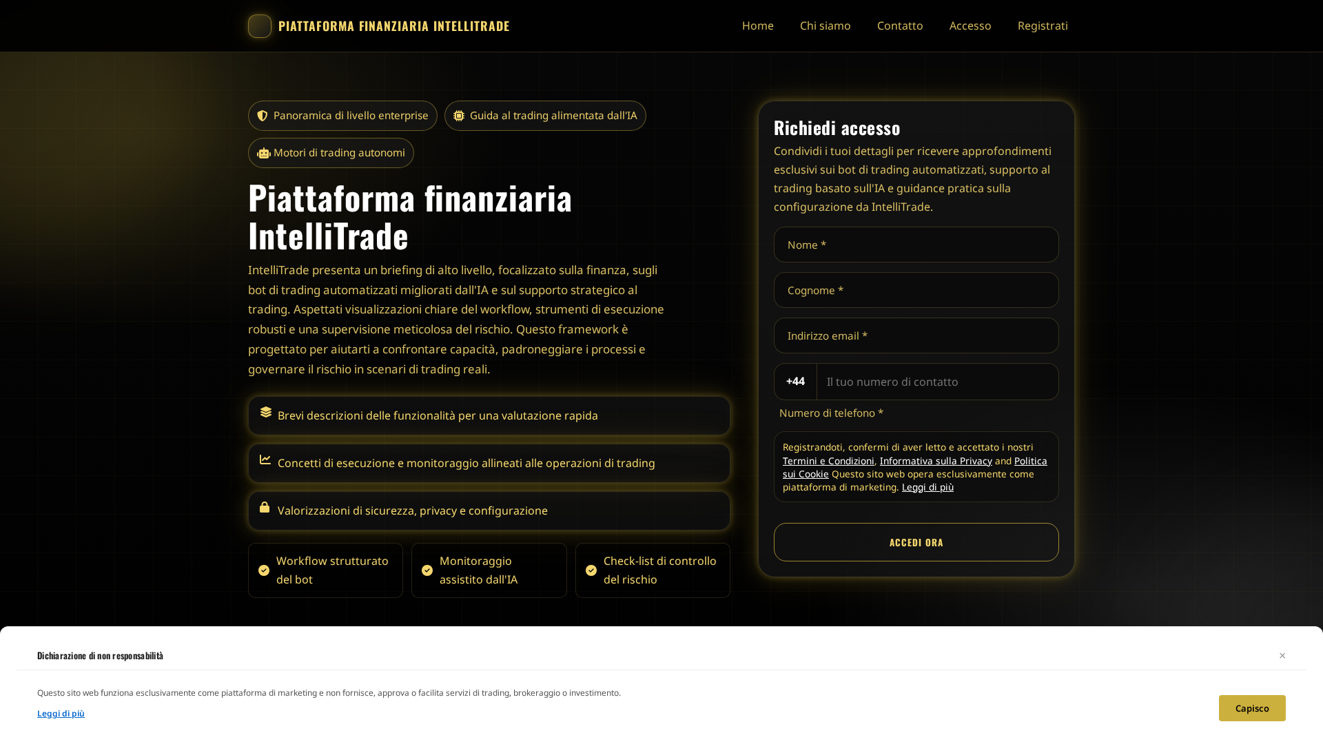 Screenshot of pianificazionefinanziaria.click