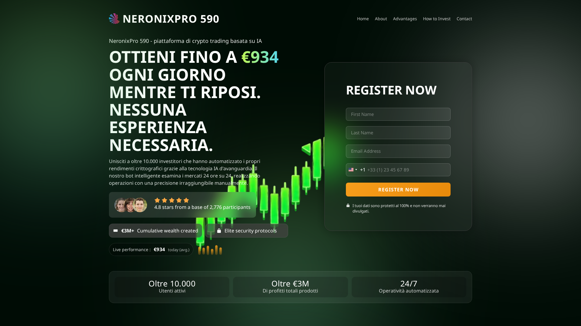 Screenshot of neronixpro590-official.it