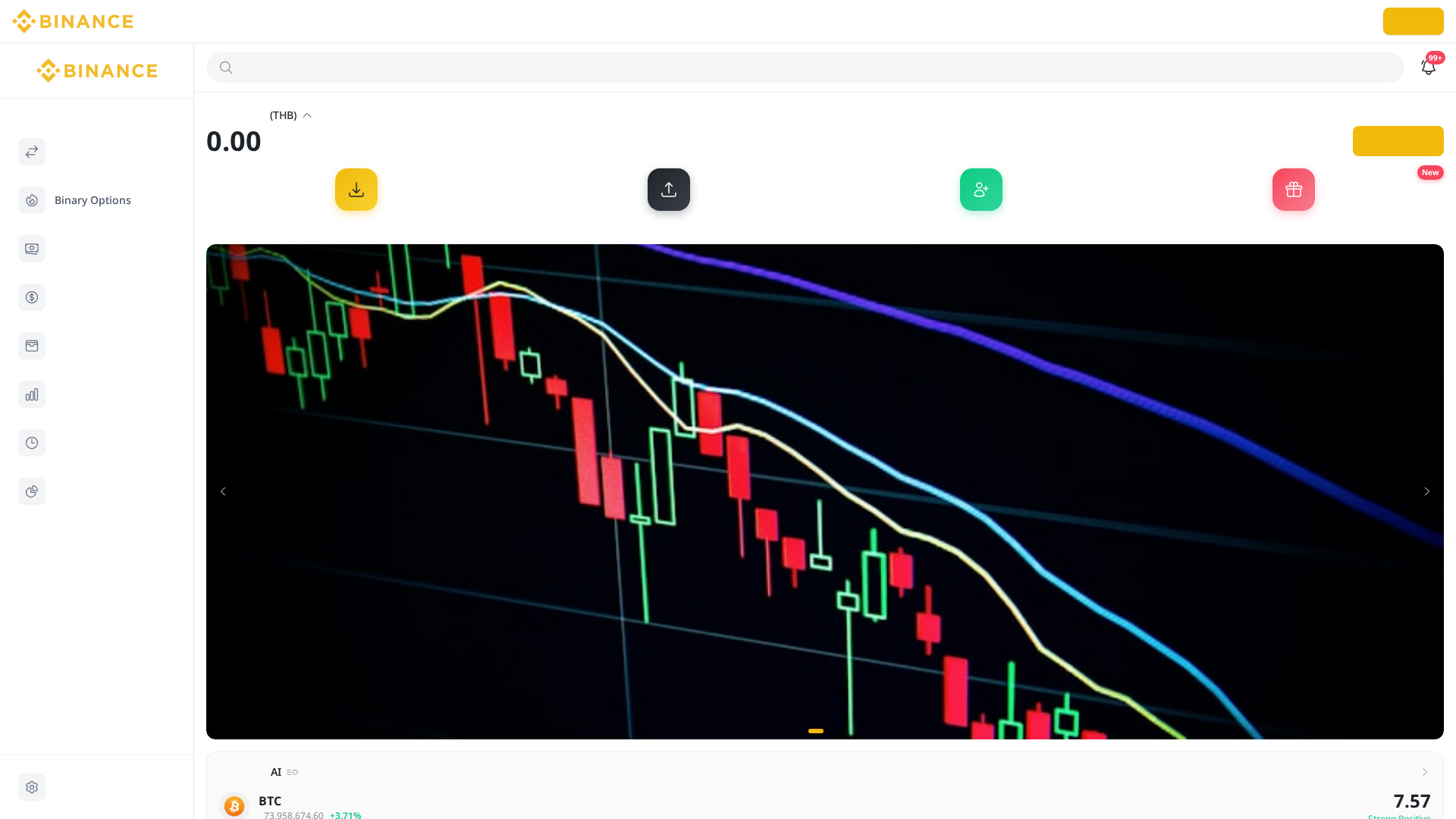 Screenshot of binancecryptocurrency.store