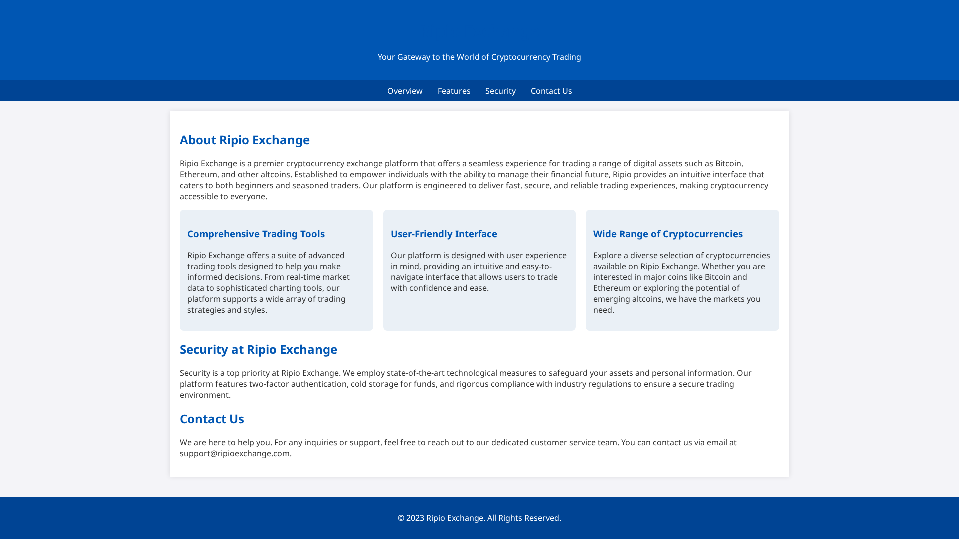 Screenshot of ripioexchanges.live