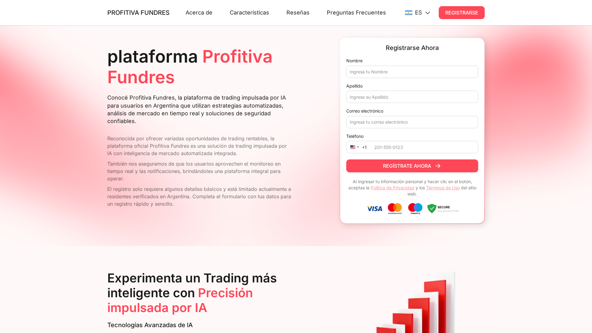 Screenshot of profitiva-fundres.net