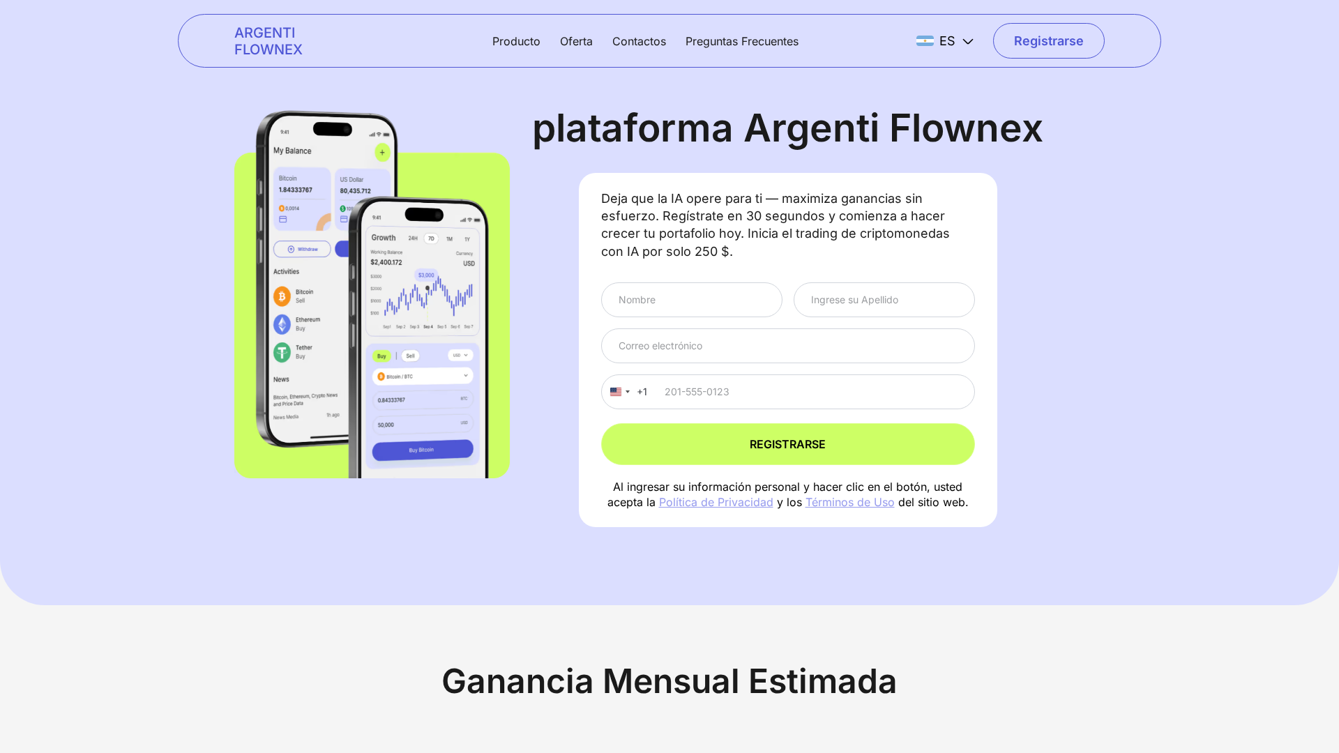 Screenshot of argentiflownex.org