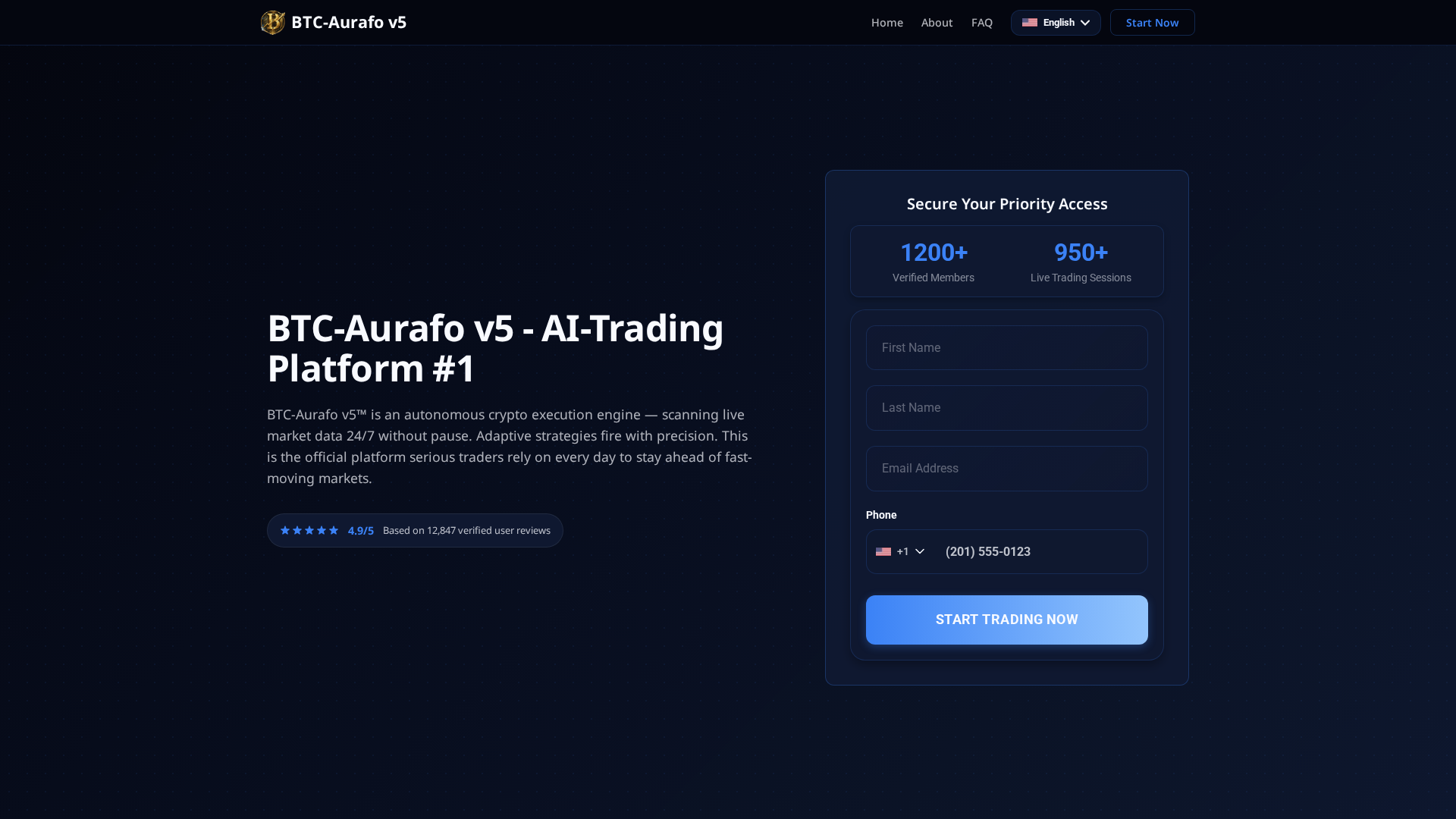 Screenshot of btc-aurafo-v5.org
