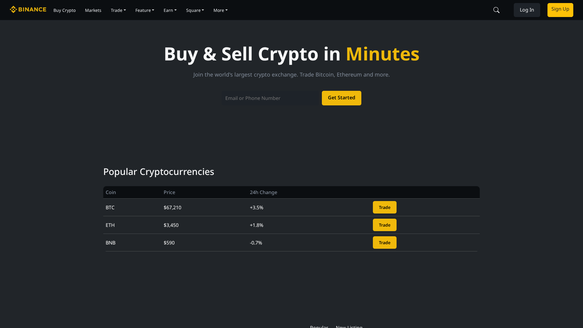 Screenshot of rupeex.live