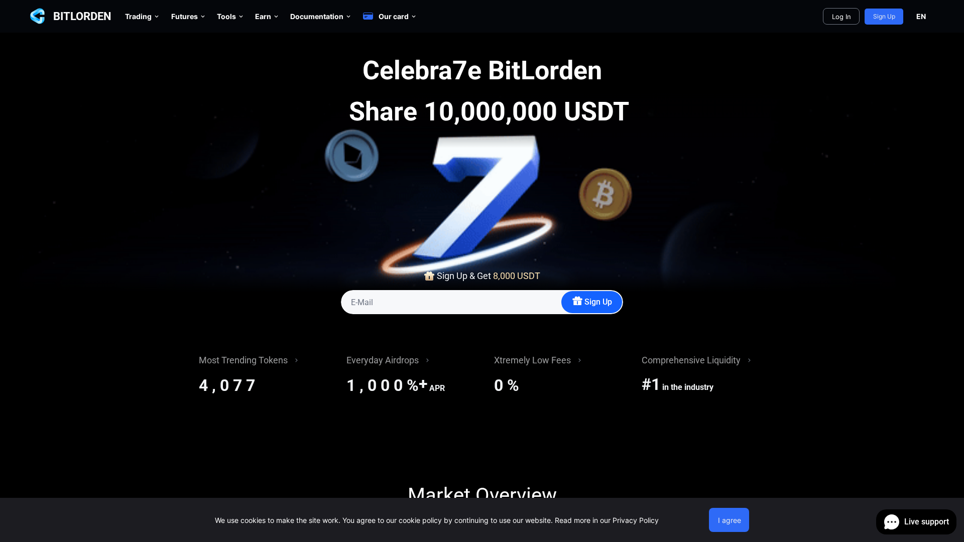 Screenshot of bitlorden.com