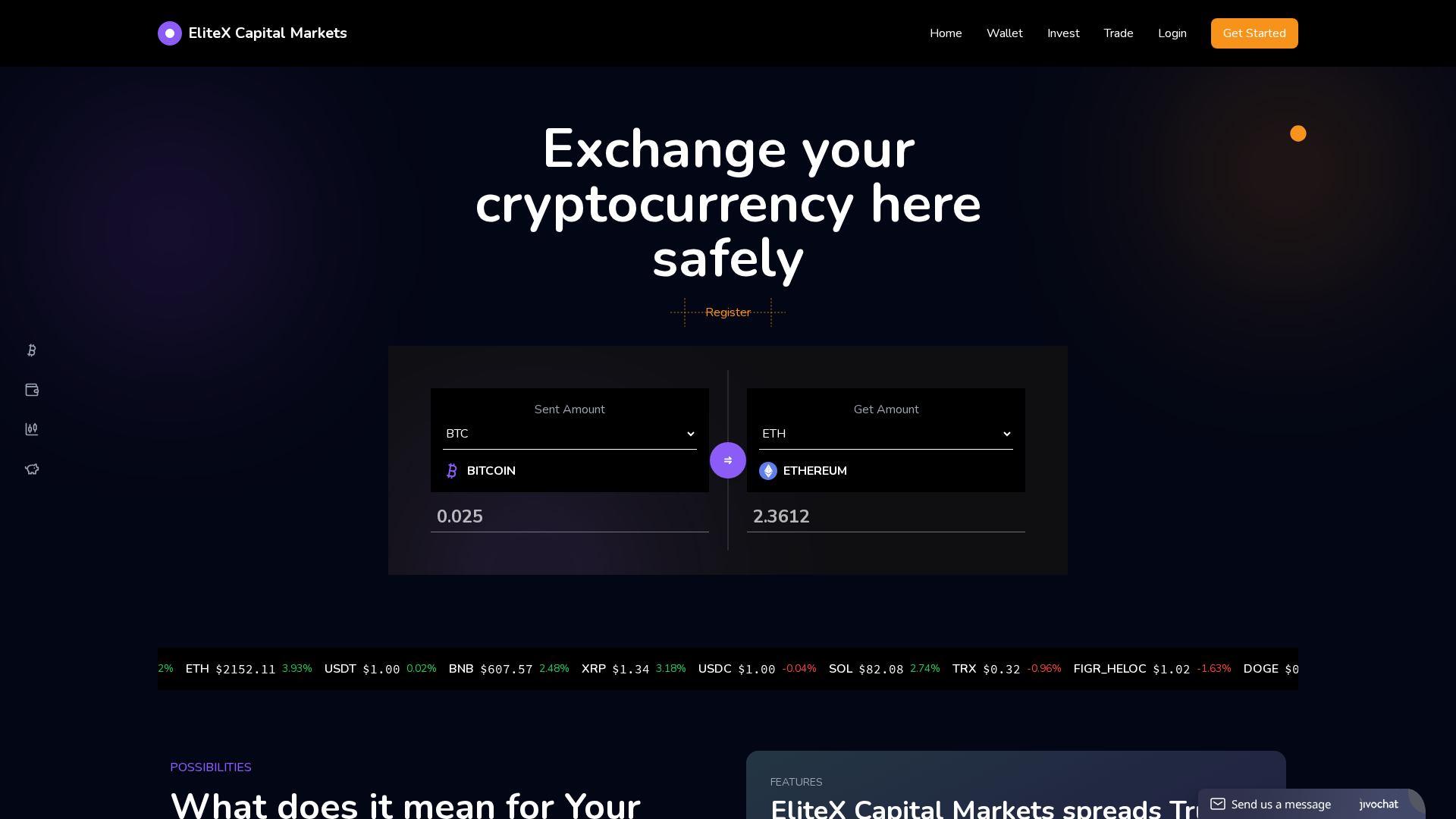 Screenshot of elitex-capital.online