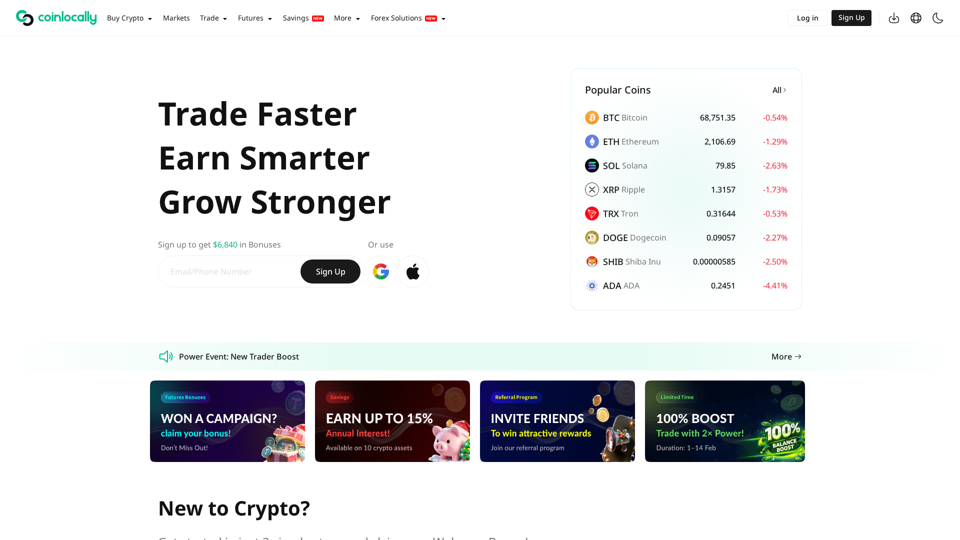Screenshot of accesscoinlocally.site