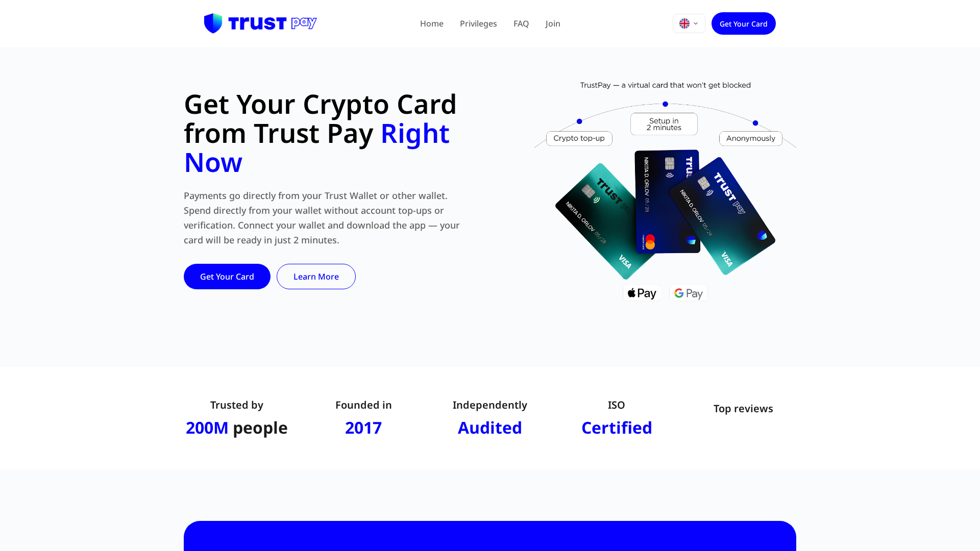 Screenshot of paytrust.app