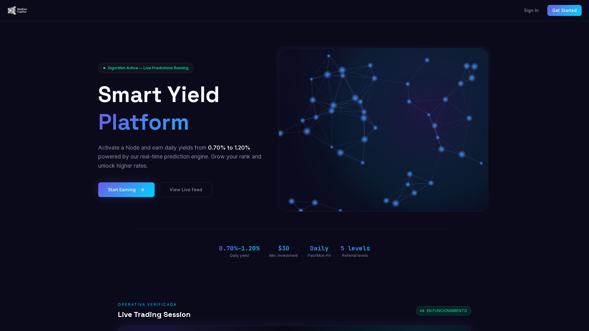 Screenshot of nodion.capital