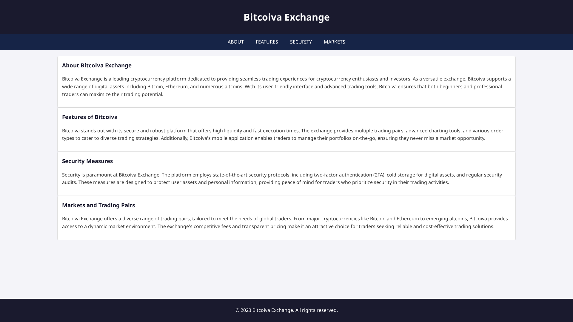 Screenshot of bitcoivaexchanger.live
