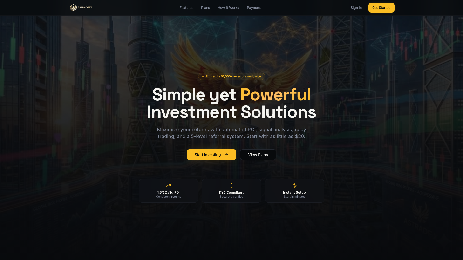 Screenshot of astradefx.com