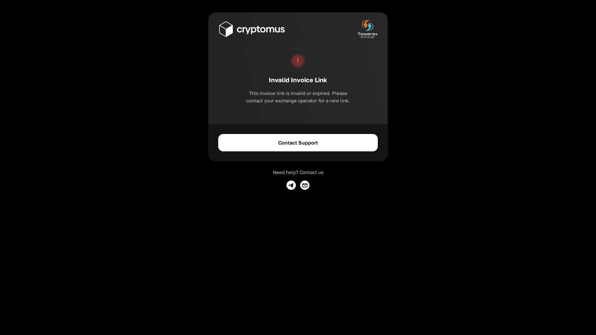 Screenshot of verify-towerex.info