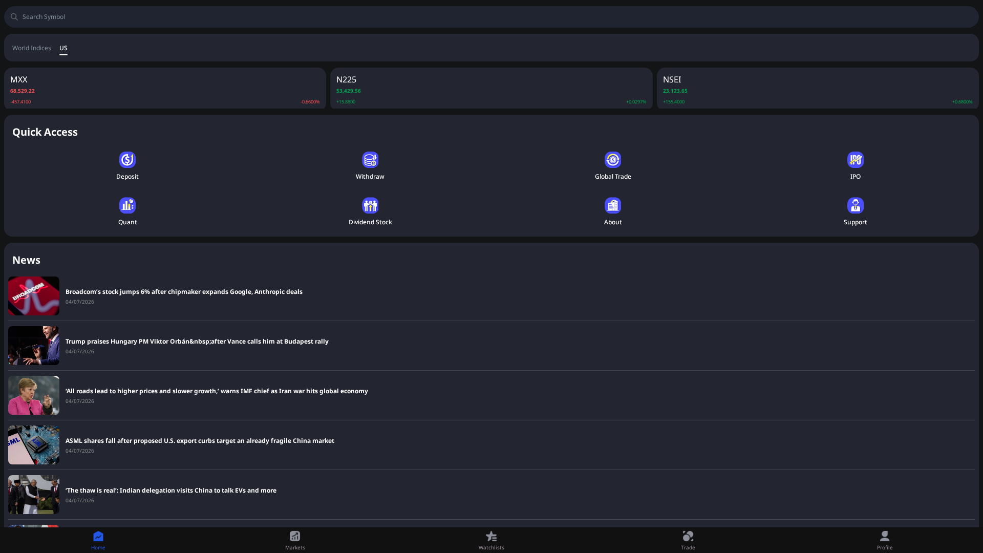Screenshot of aststocks.com