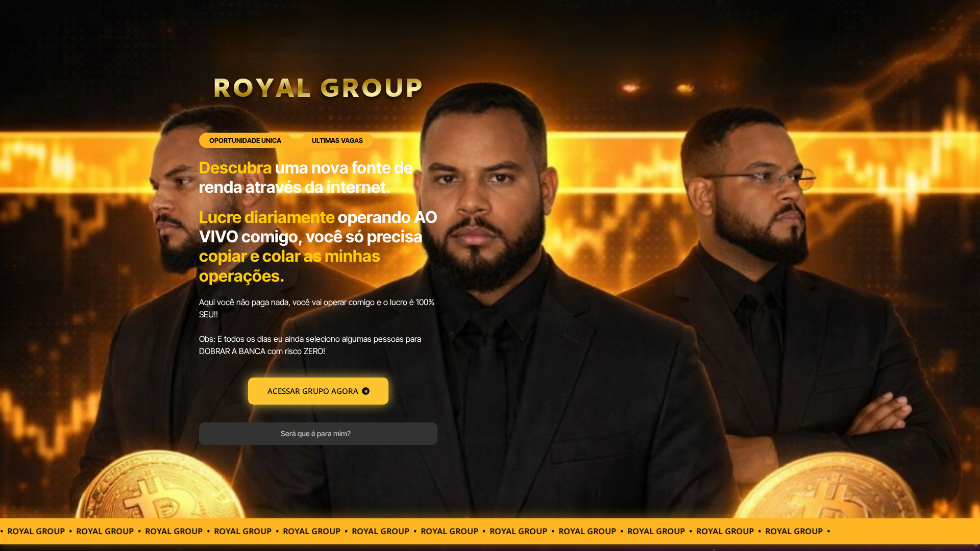 Screenshot of throyalgroup.online