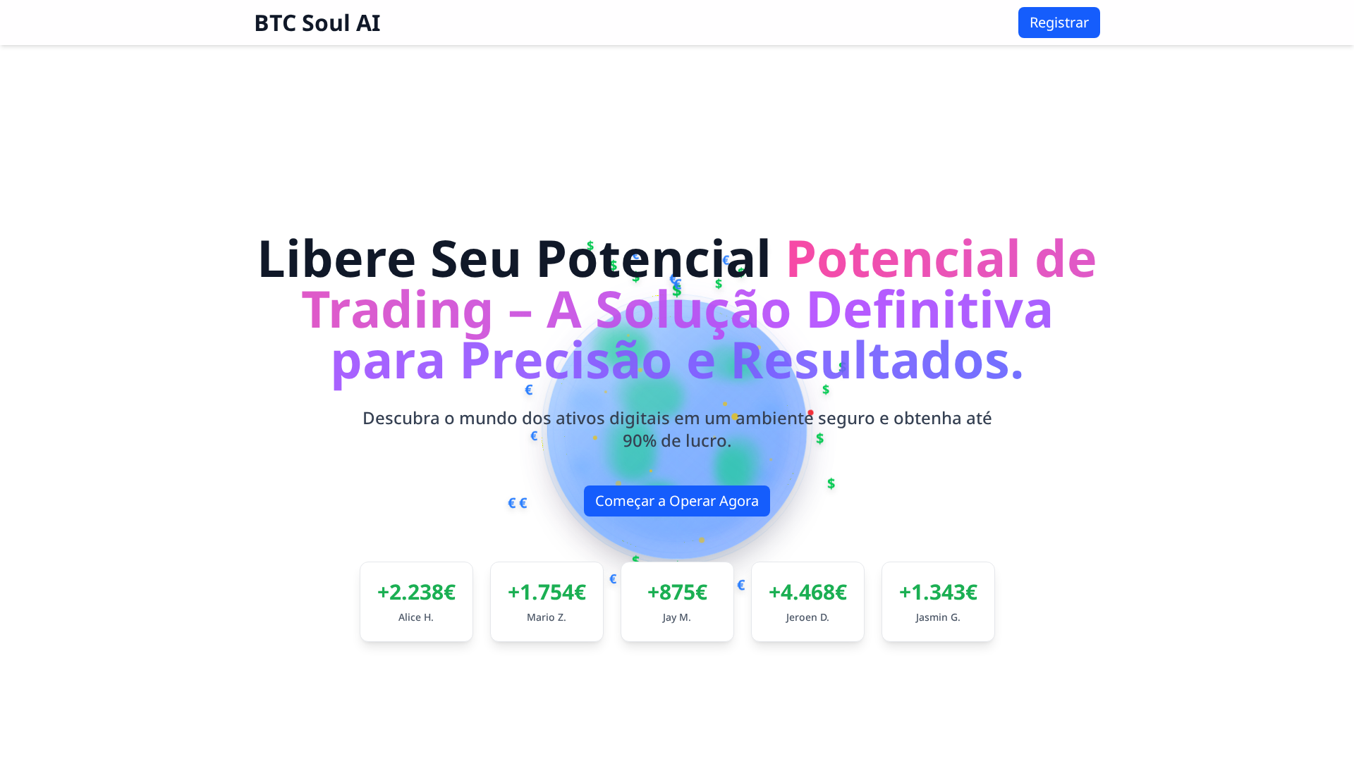 Screenshot of btc-soul-ai.org