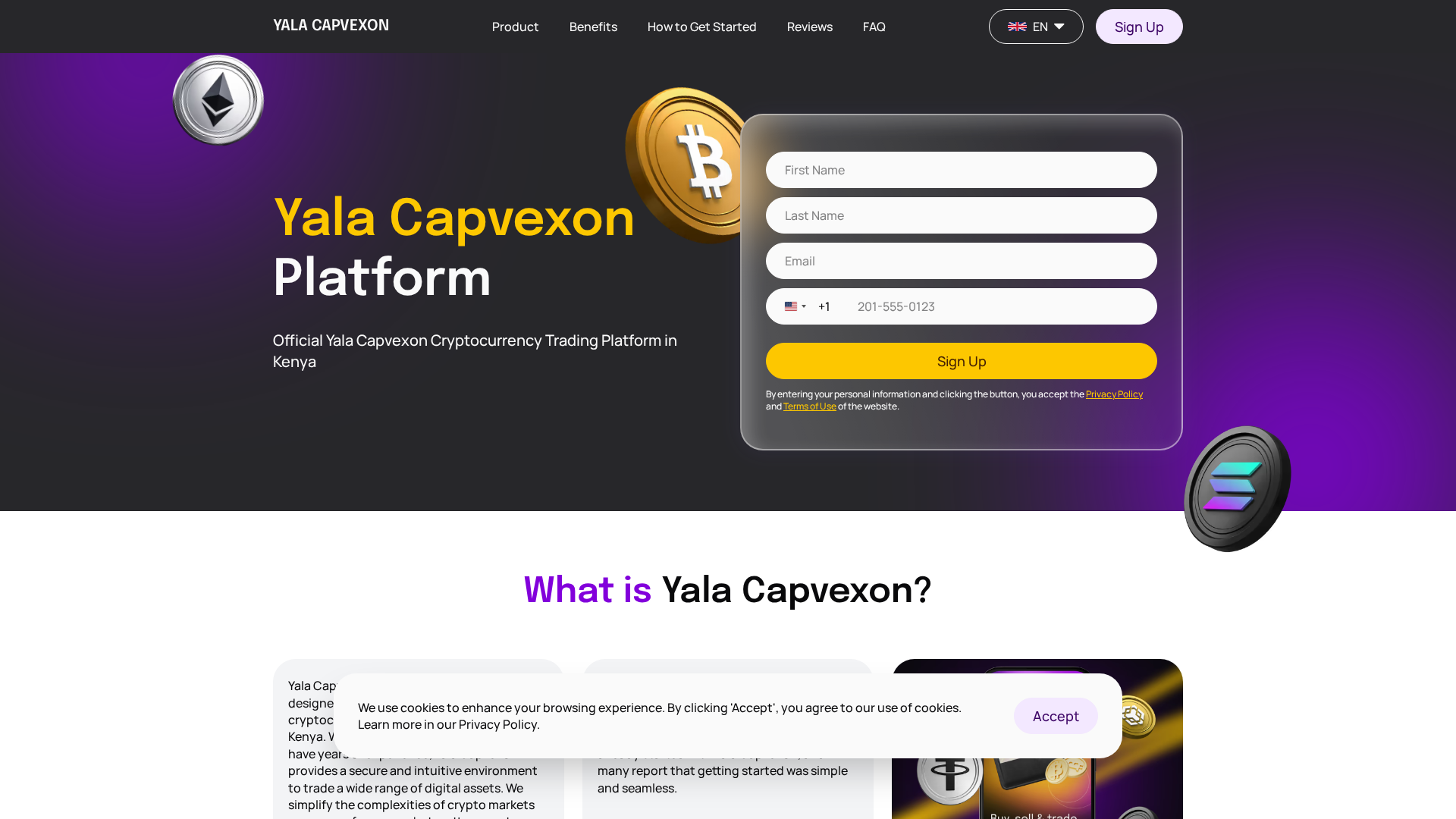Screenshot of yala-capvexon.com