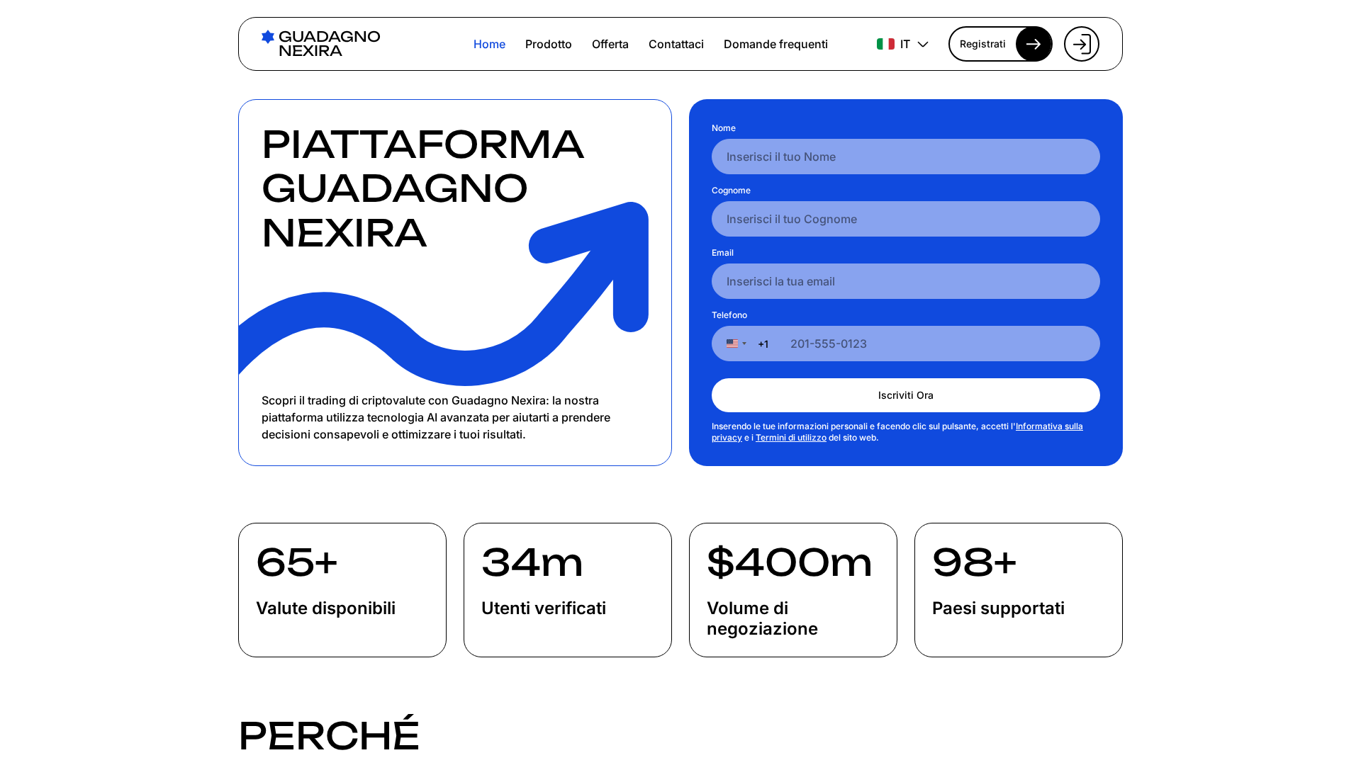 Screenshot of guadagno-nexira.com