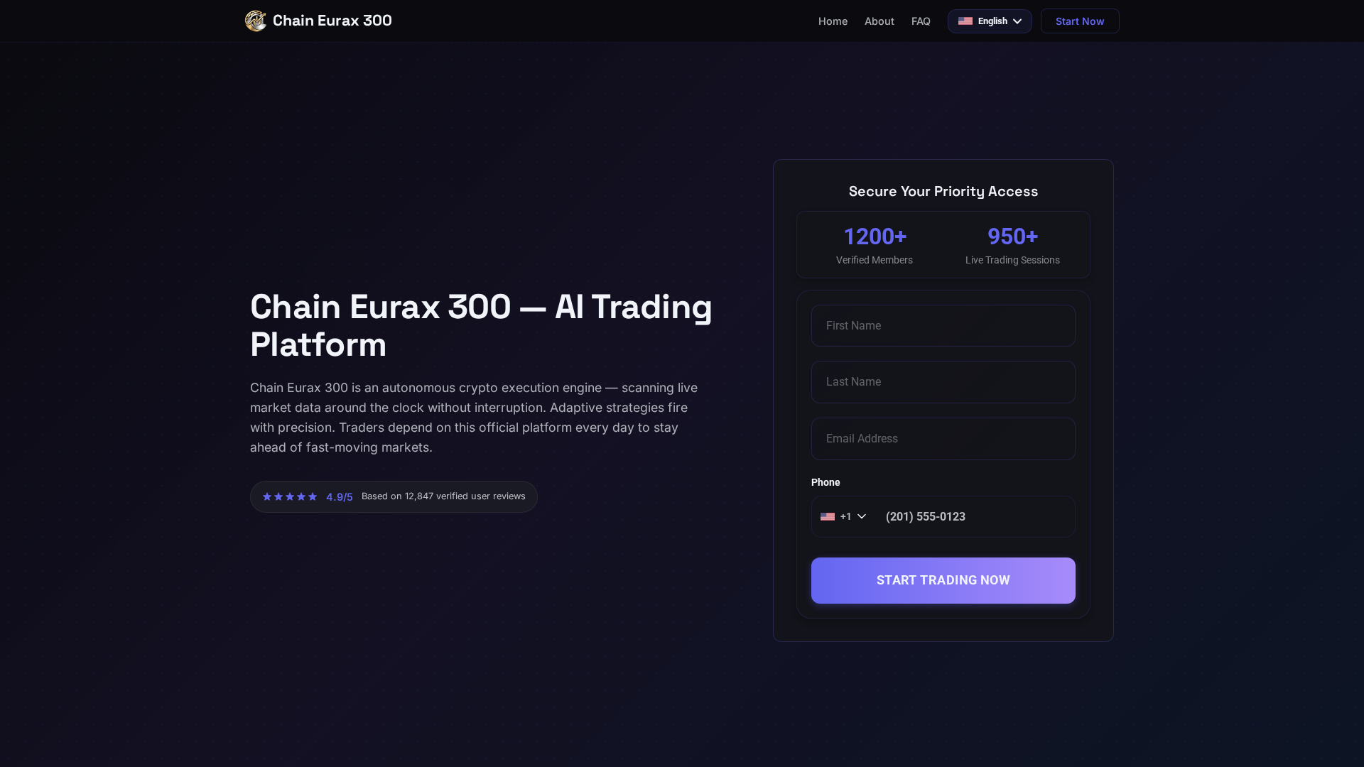 Screenshot of chain-eurax-300.org