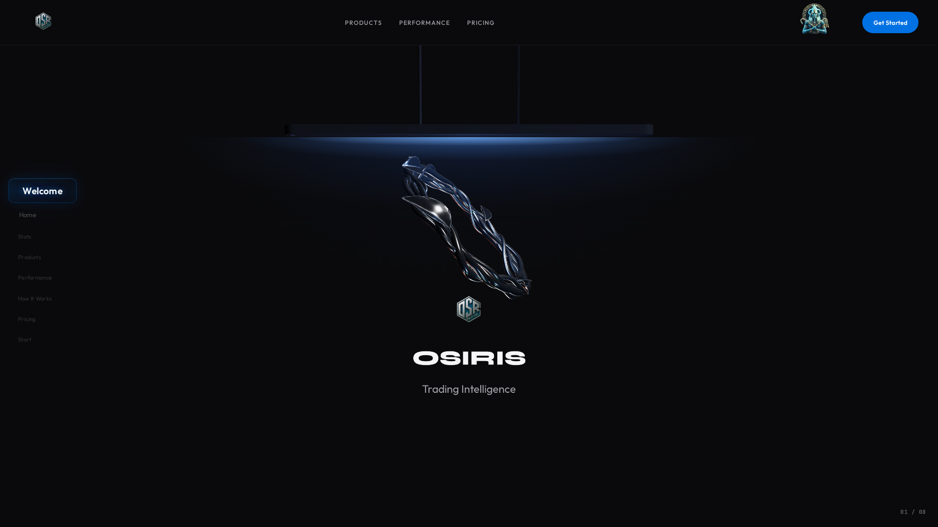 Screenshot of osiris.pro