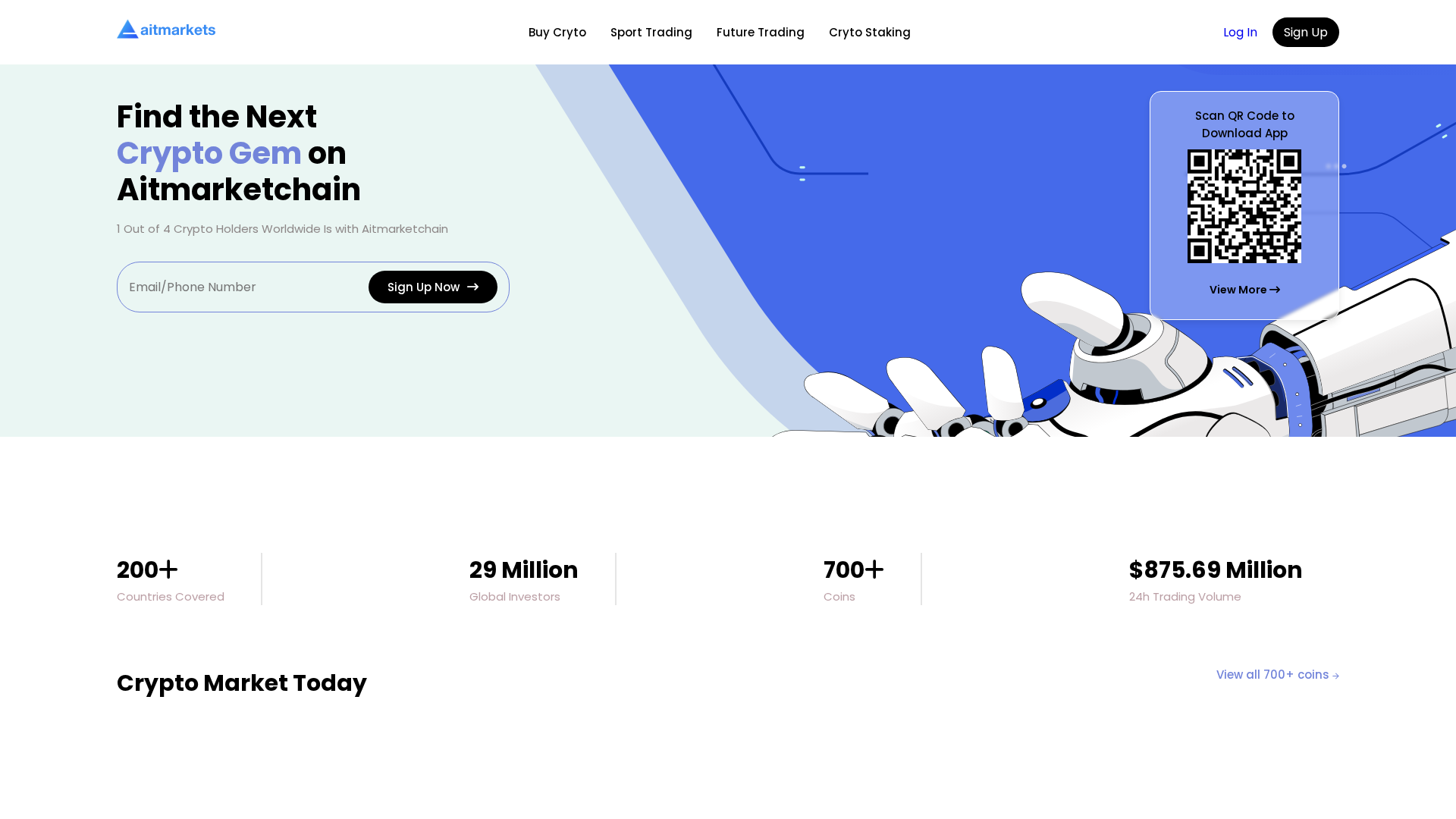 Screenshot of aitmarkets.org