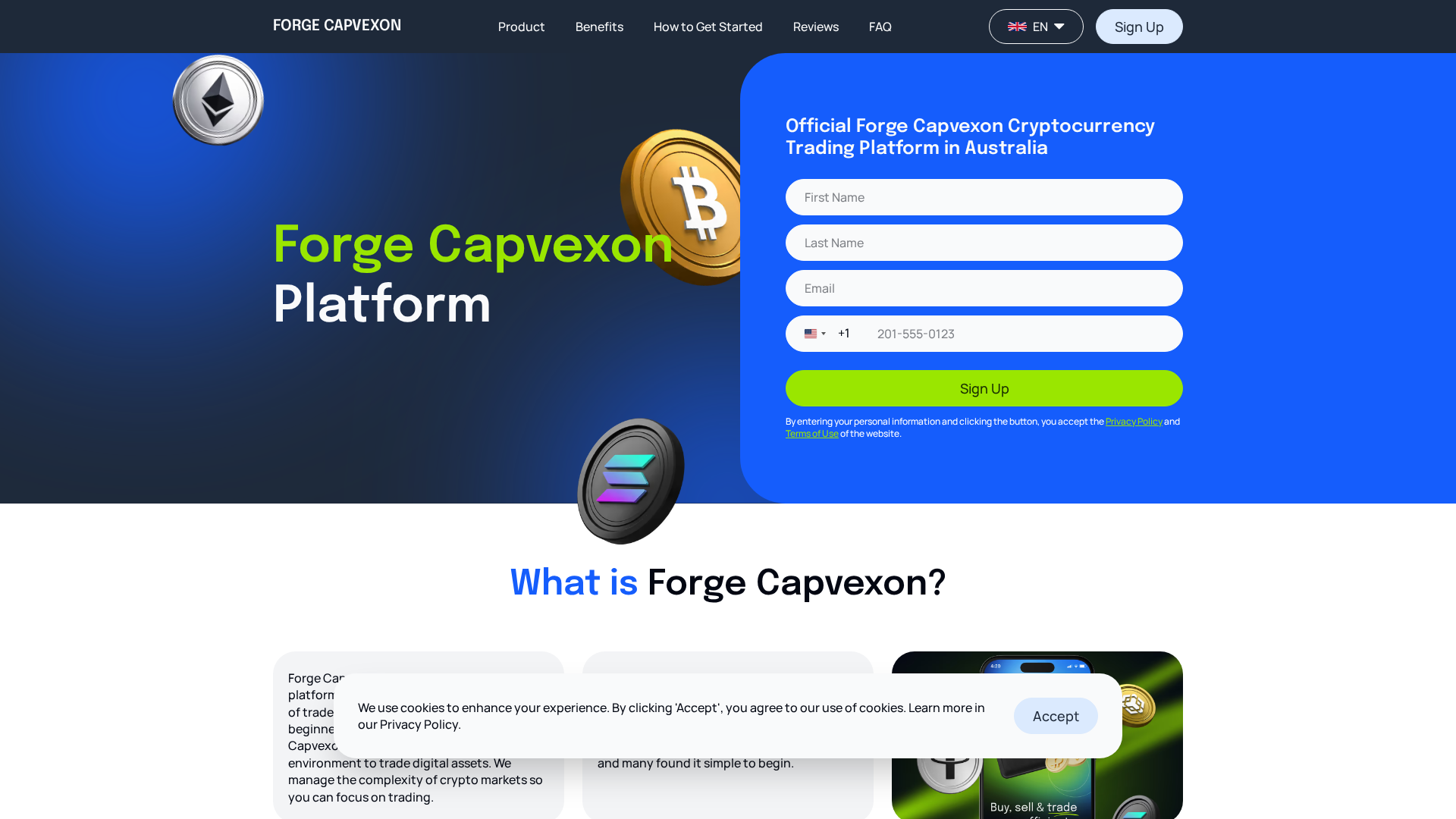 Screenshot of forge-capvexon.com