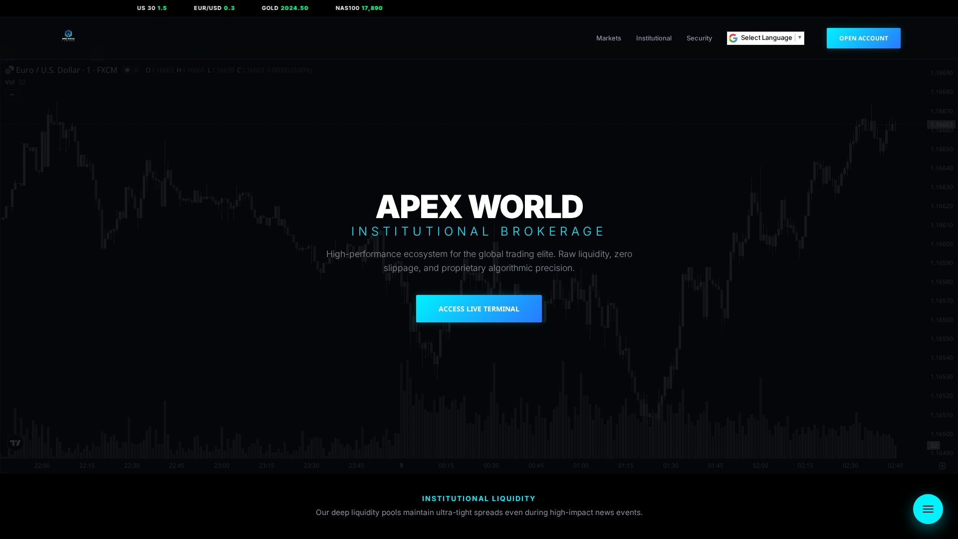 Screenshot of apexworld-limited.com