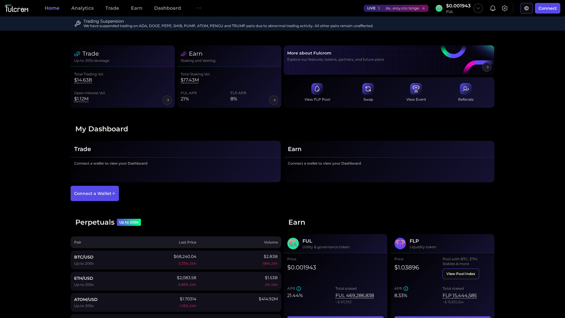 Screenshot of fulcrom-finance.net