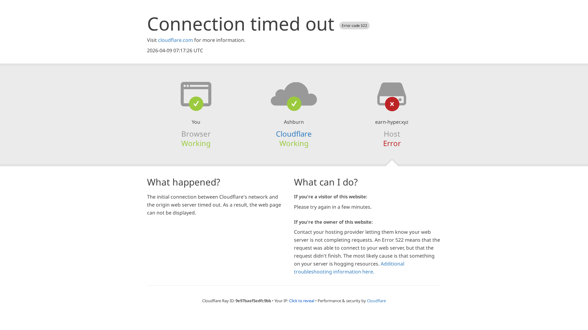 Screenshot of earn-hyper.xyz