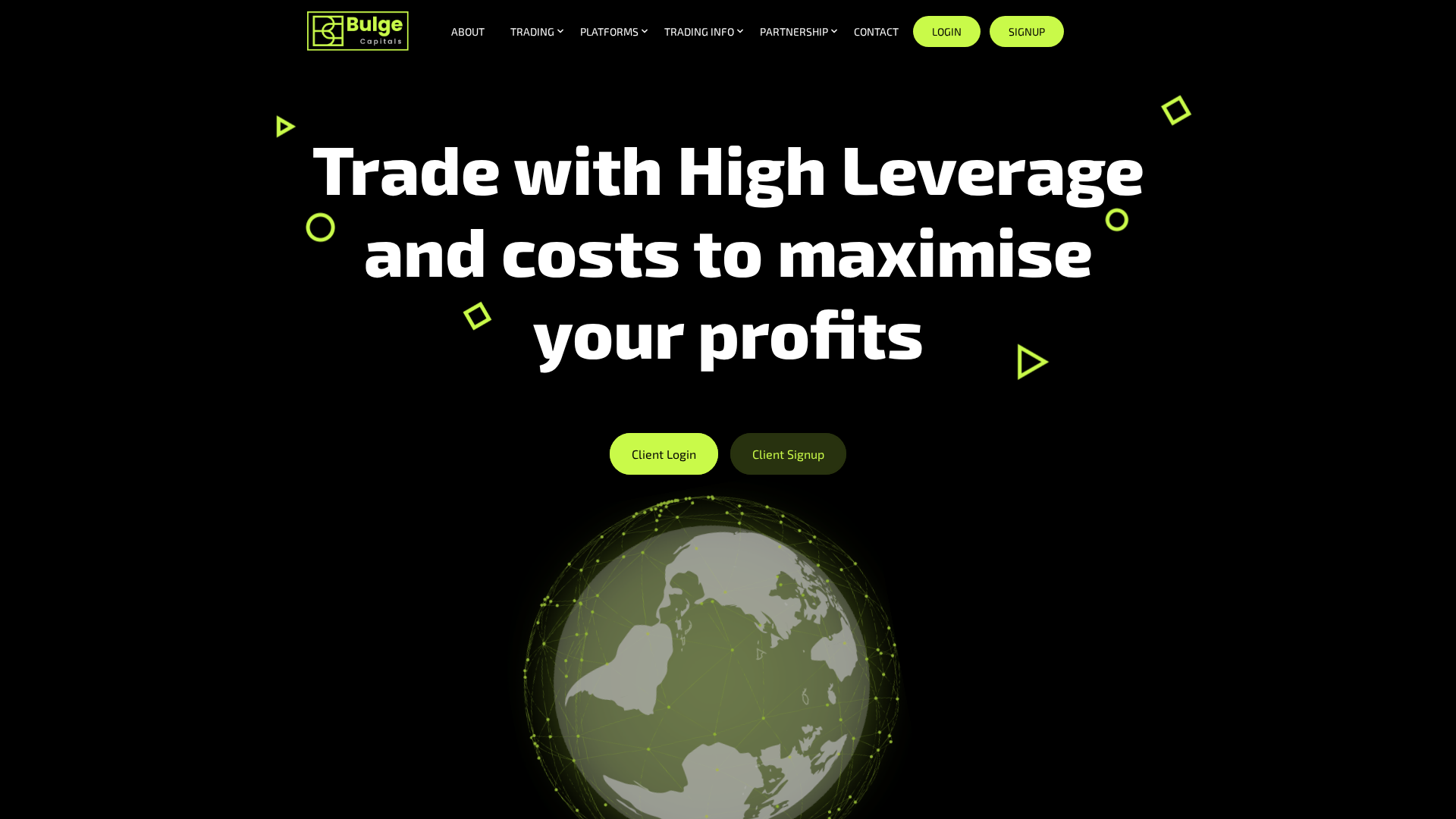 Screenshot of bulgecapitals.com