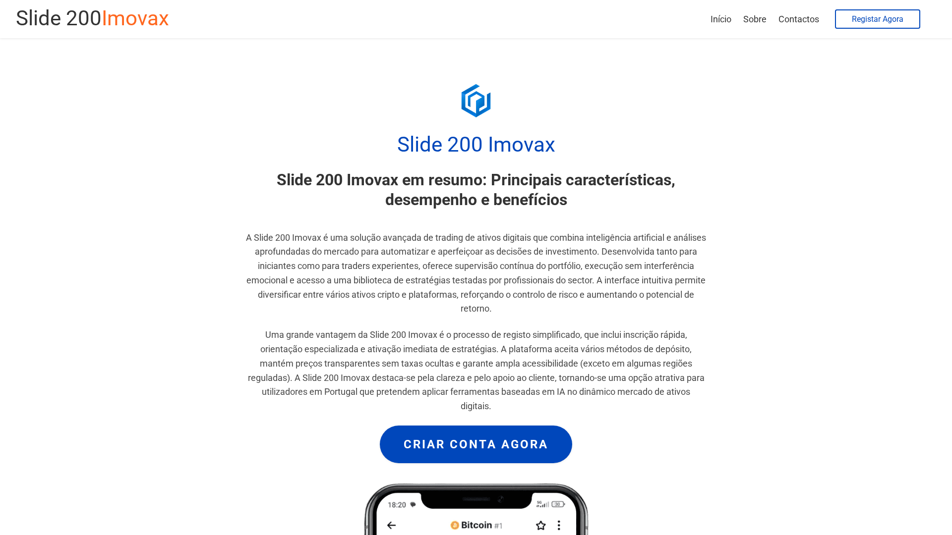 Screenshot of slide200imovax-ai.com