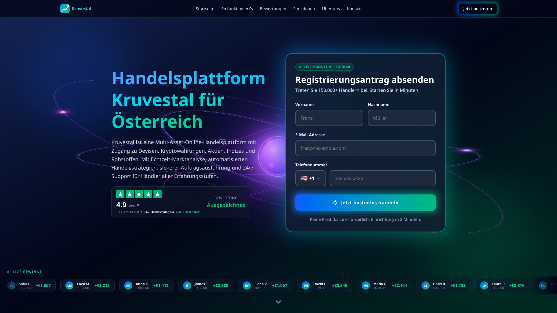 Screenshot of kruvestal-official.at