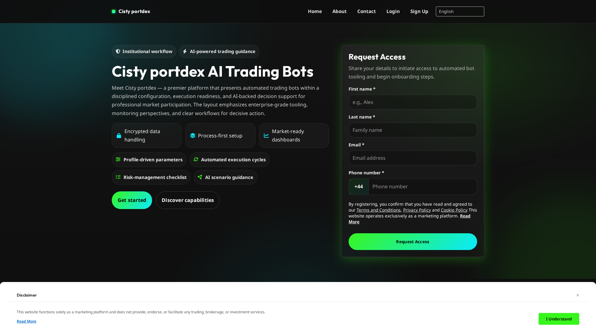 Screenshot of cistyportdex.digital